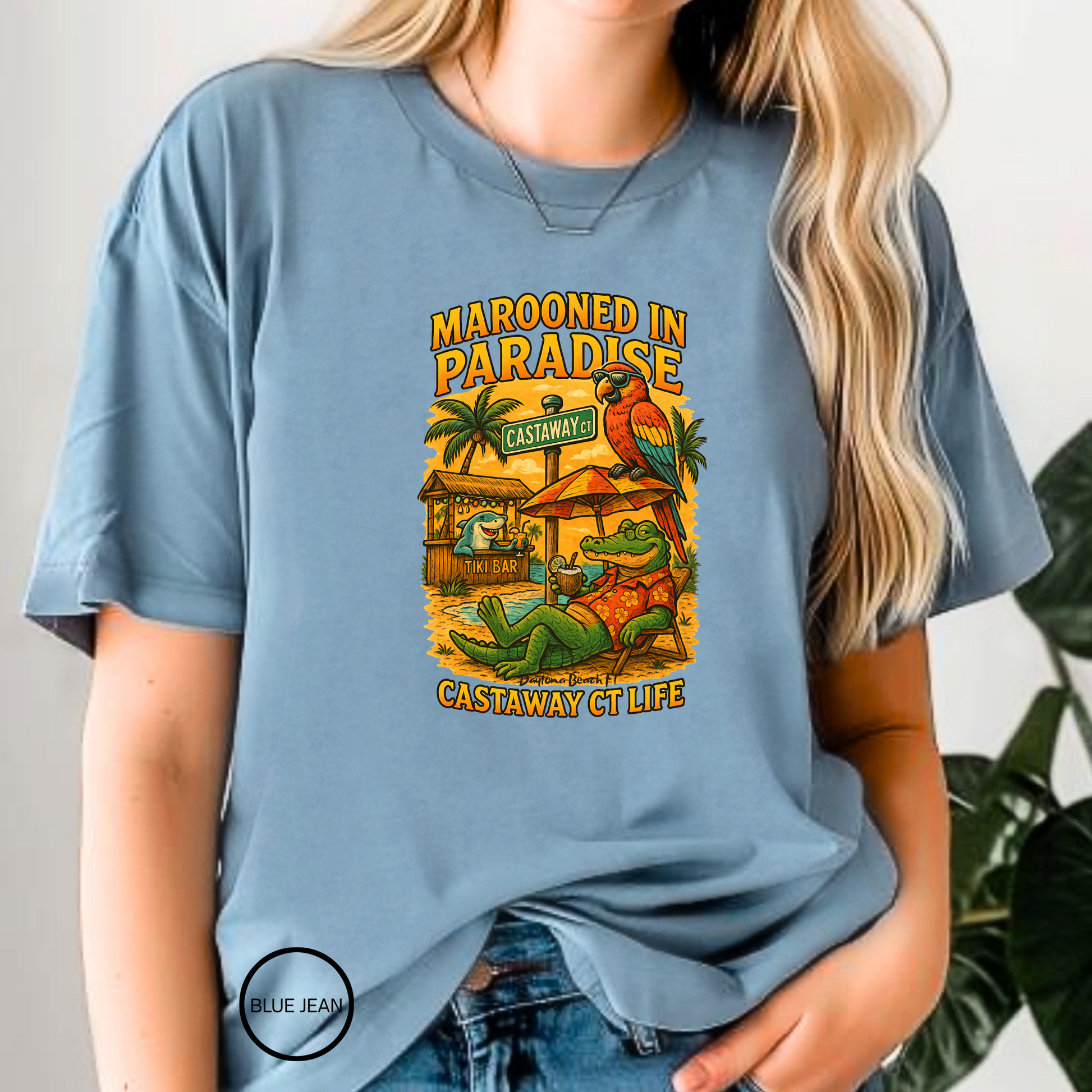 Castaway  Ct   Jimmy Buffet Style T-Shirt