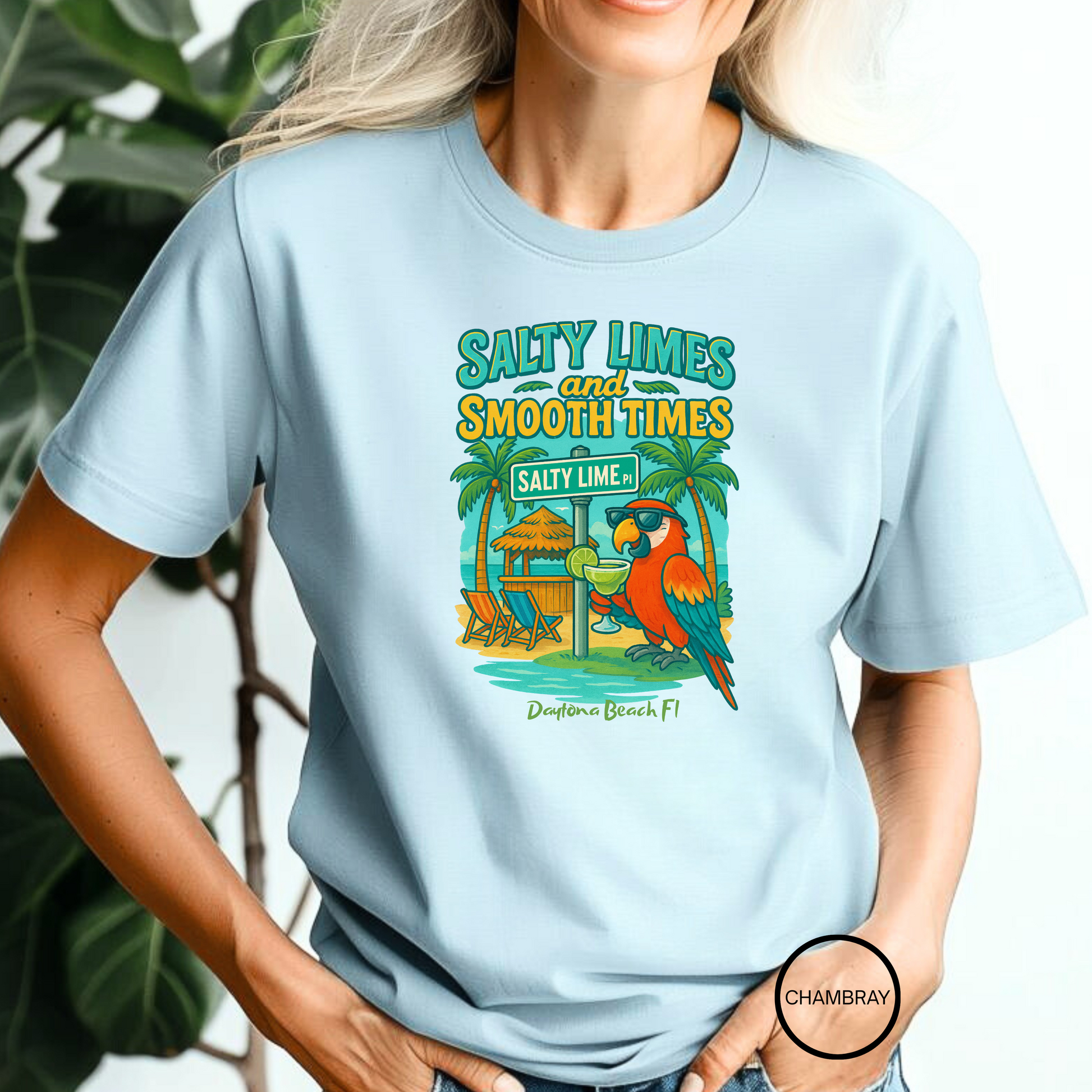 Salty Lime Pl   Jimmy Buffet Style T-Shirt