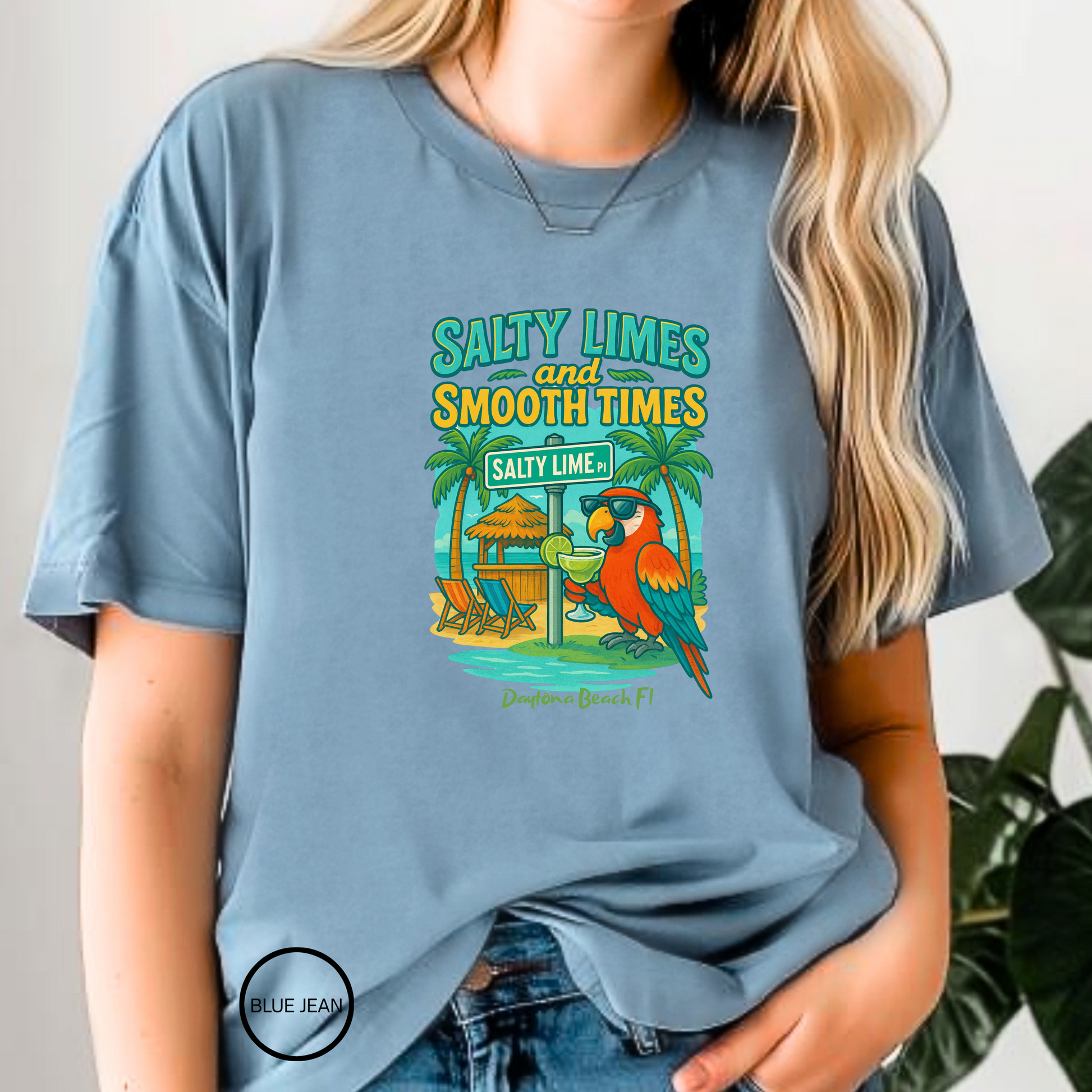 Salty Lime Pl   Jimmy Buffet Style T-Shirt
