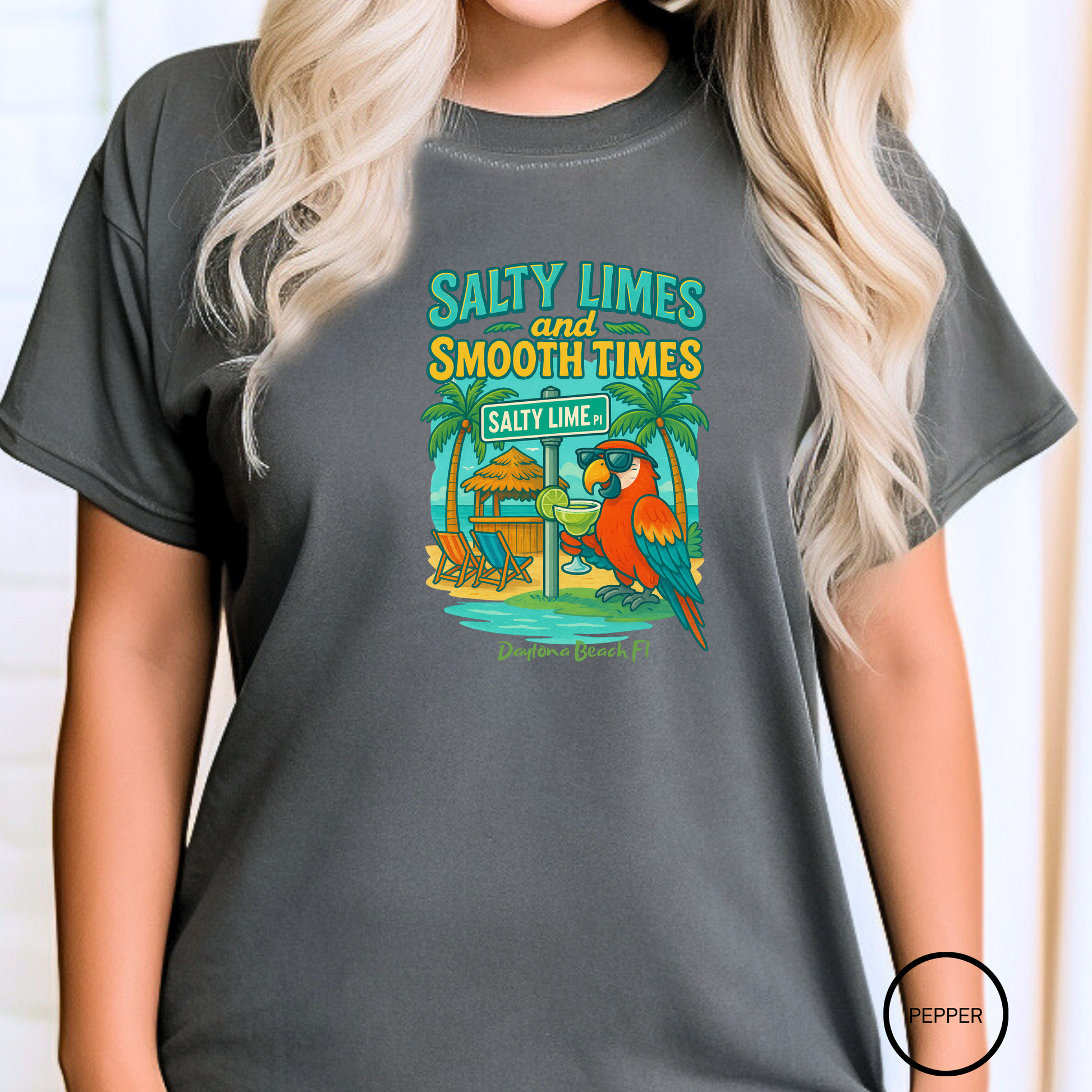 Salty Lime Pl   Jimmy Buffet Style T-Shirt