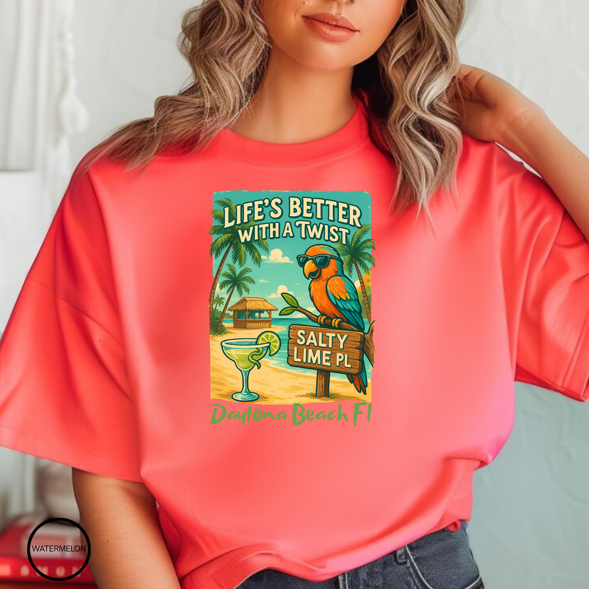 Salty Lime Pl   Jimmy Buffet Style T-Shirt