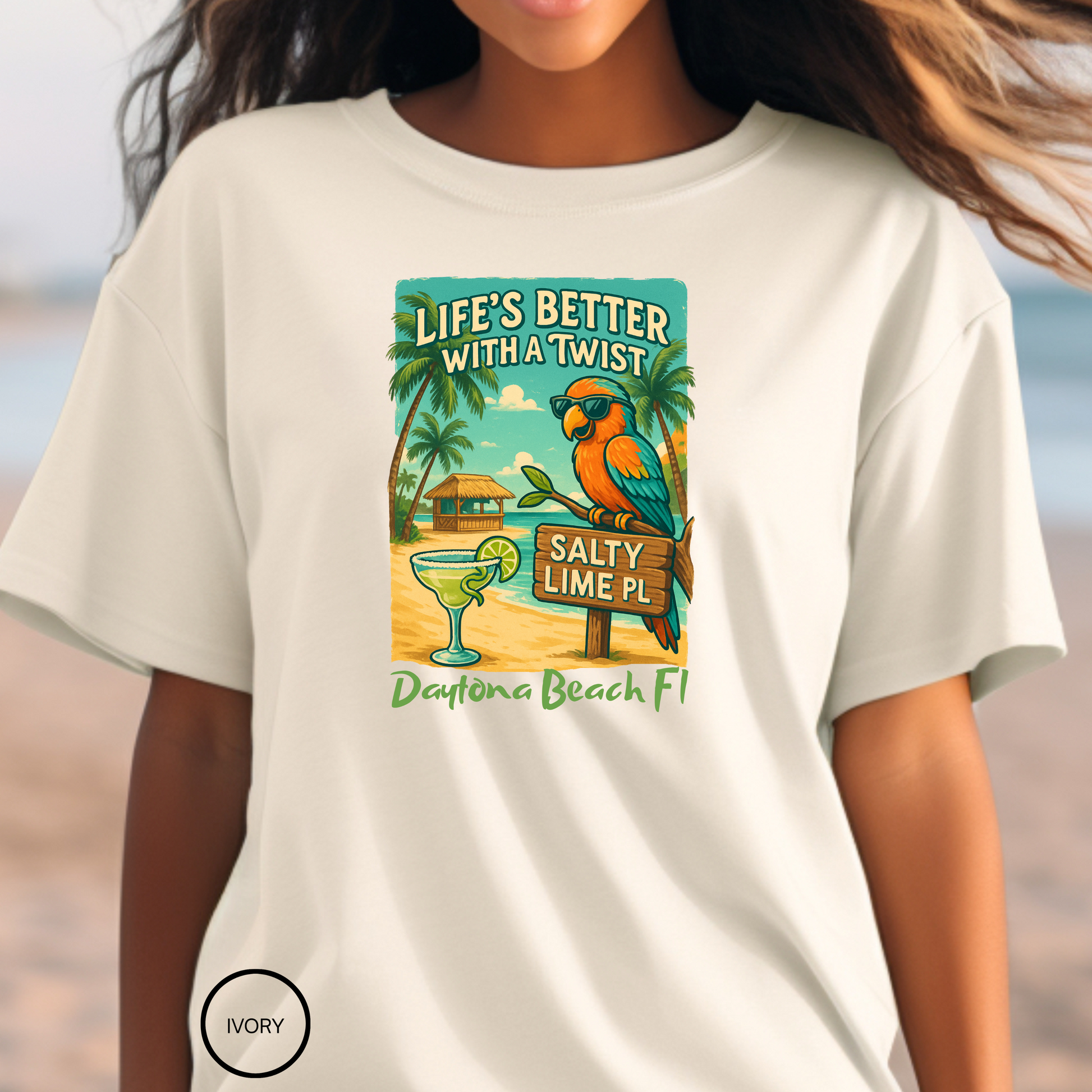 Salty Lime Pl   Jimmy Buffet Style T-Shirt