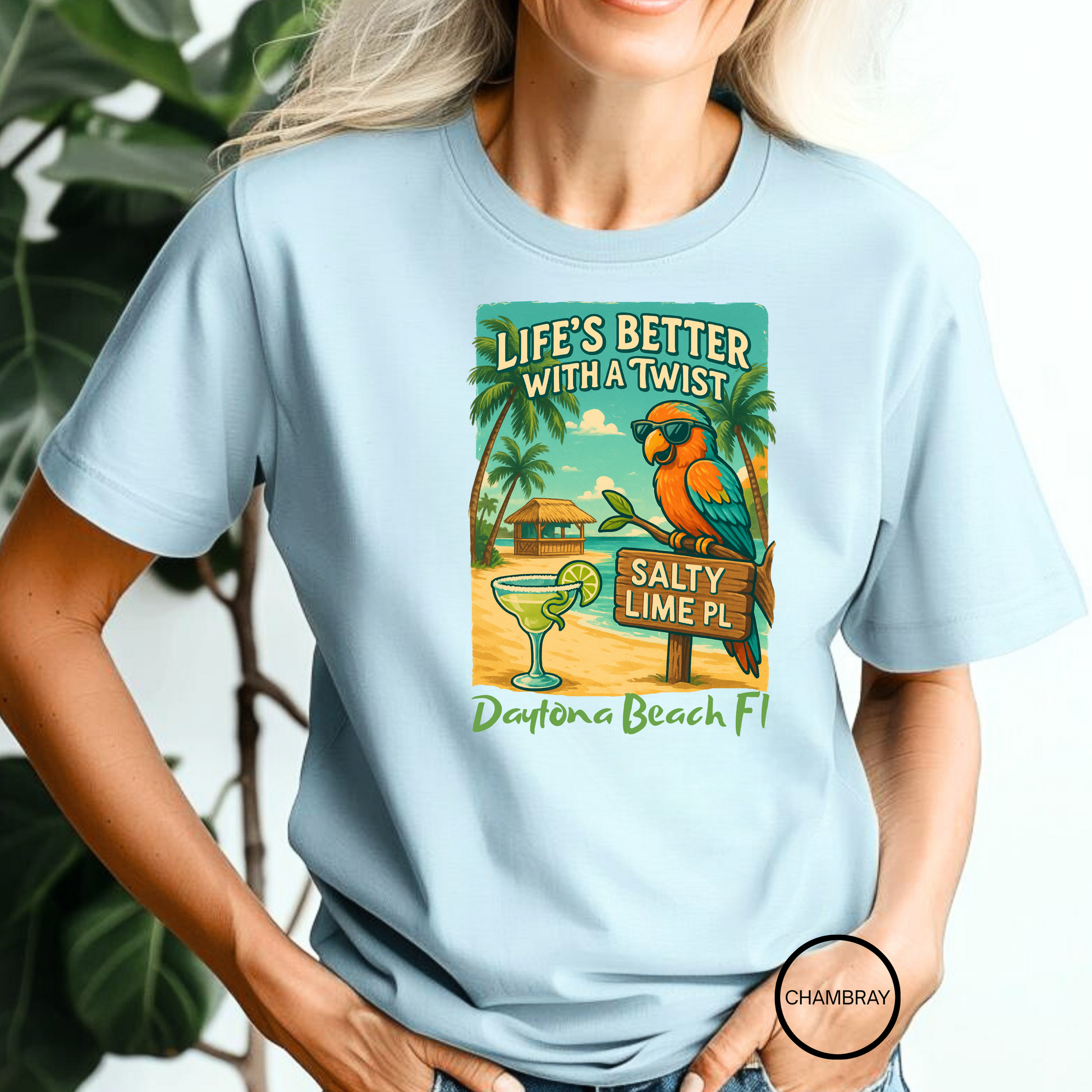 Salty Lime Pl   Jimmy Buffet Style T-Shirt