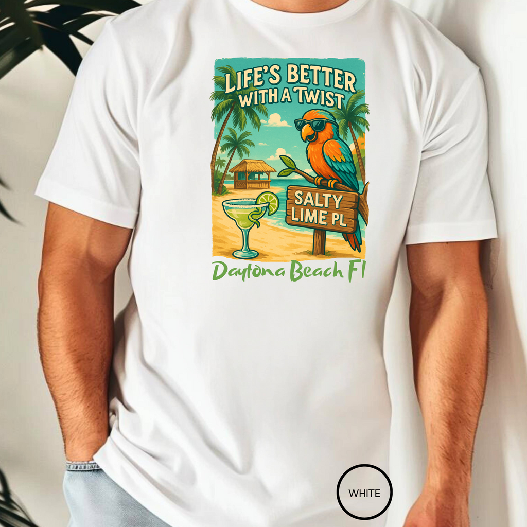 Salty Lime Pl   Jimmy Buffet Style T-Shirt