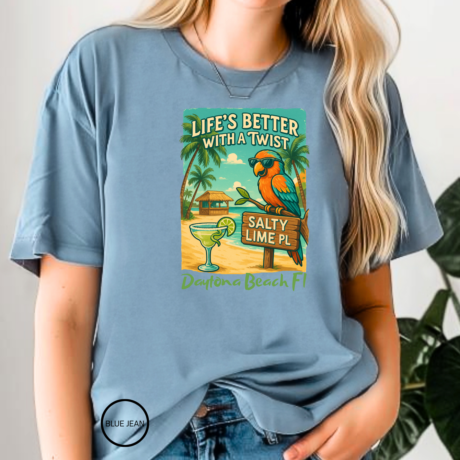 Salty Lime Pl   Jimmy Buffet Style T-Shirt