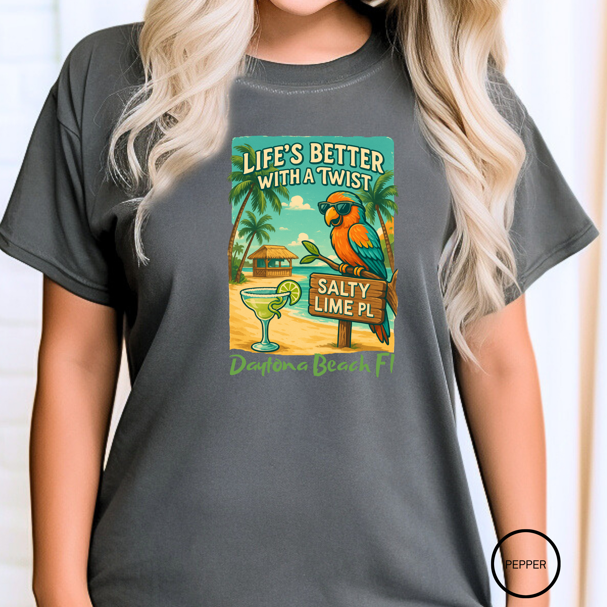 Salty Lime Pl   Jimmy Buffet Style T-Shirt