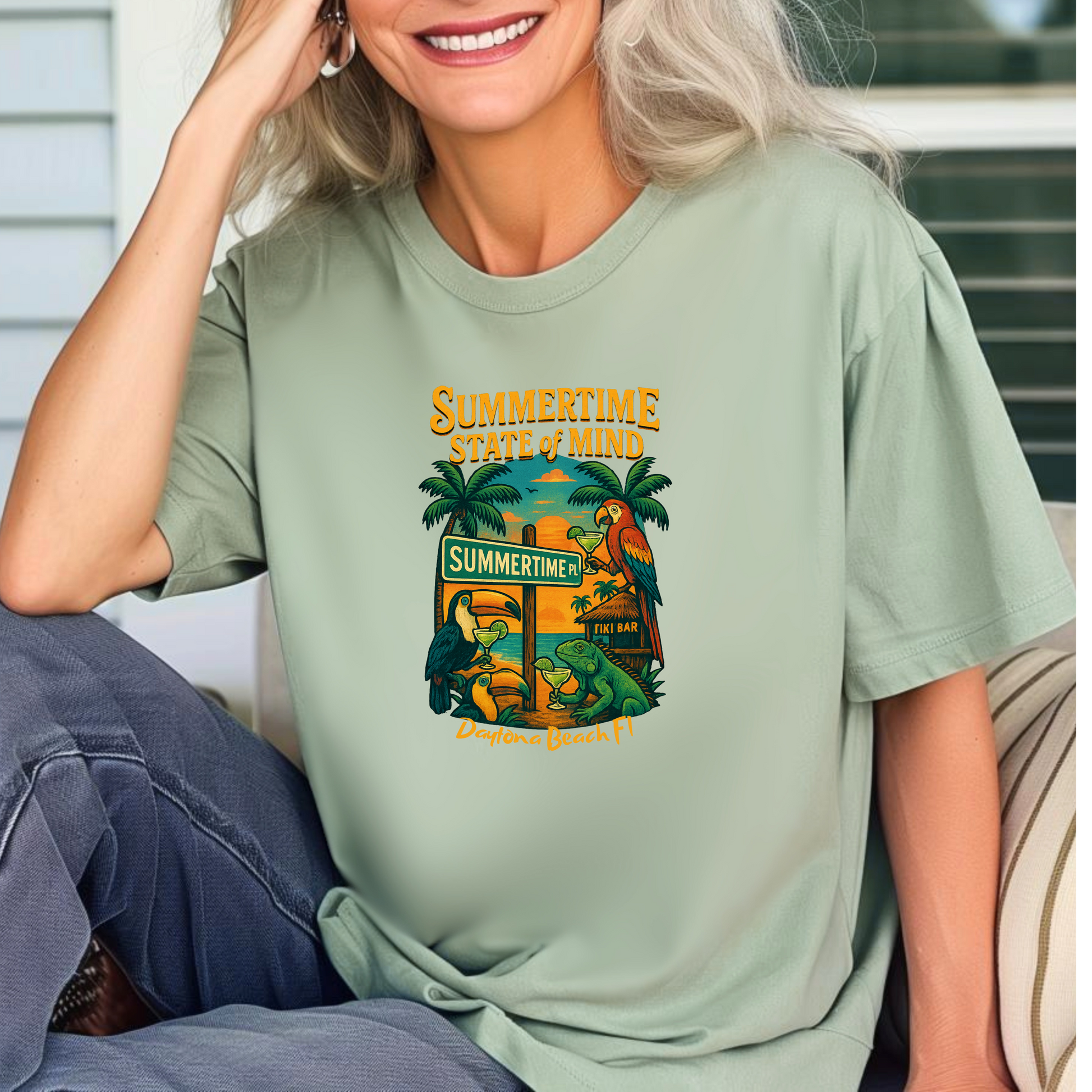 Summer Time pl  Jimmy Buffet Style T-Shirt
