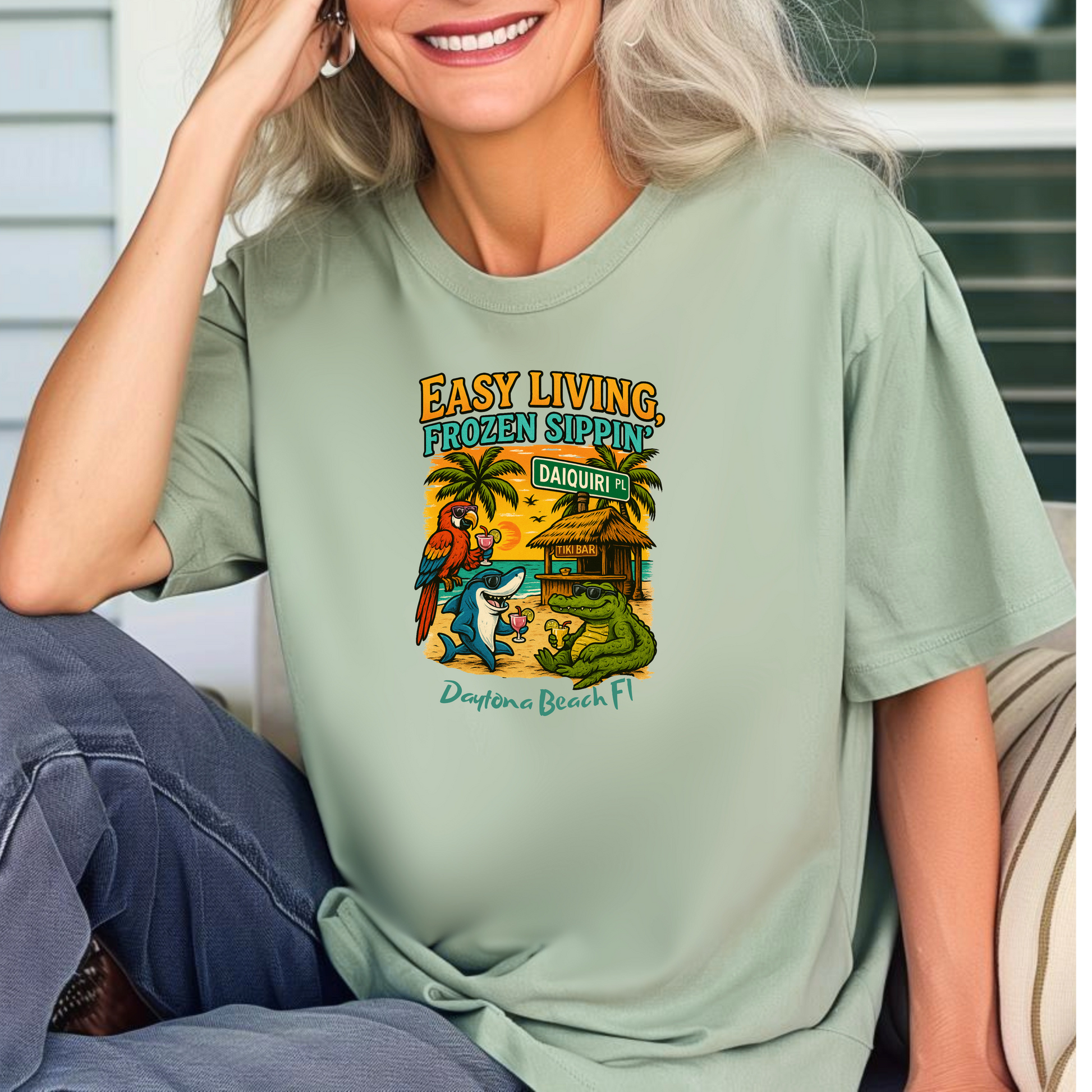 Daiquiri Pl  Jimmy Buffet Style T-Shirt