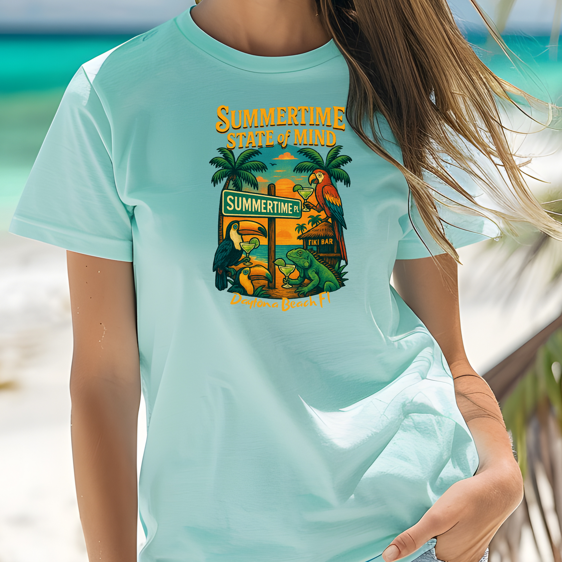 Daiquiri Pl  Jimmy Buffet Style T-Shirt