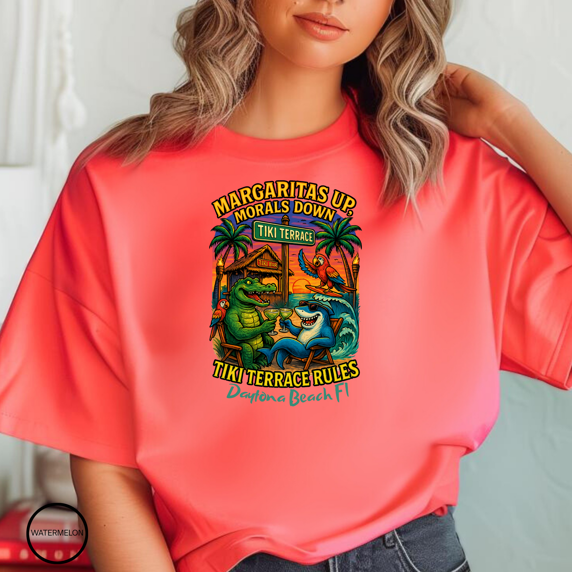 Tiki Terrace  Jimmy Buffet Style T-Shirt