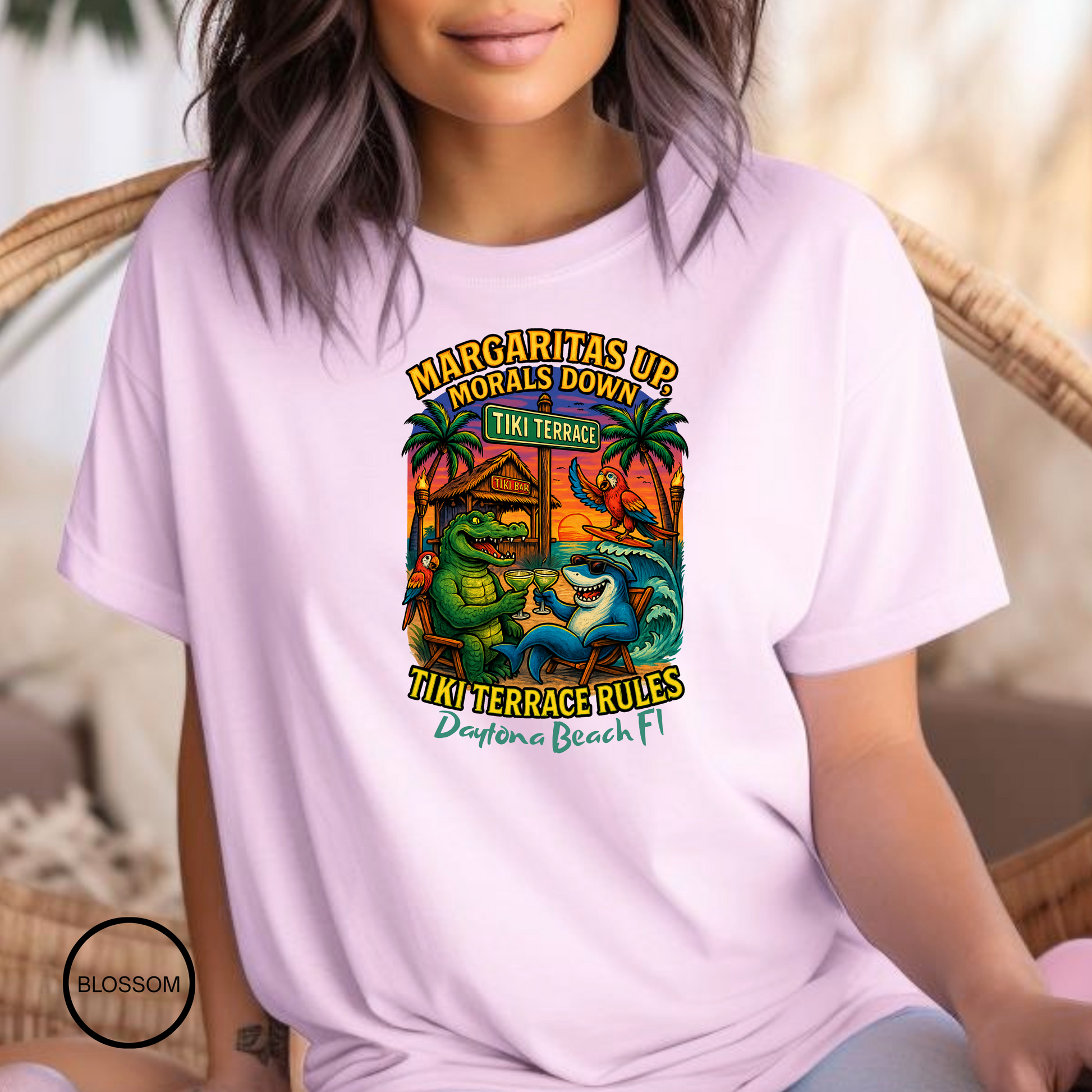 Tiki Terrace  Jimmy Buffet Style T-Shirt