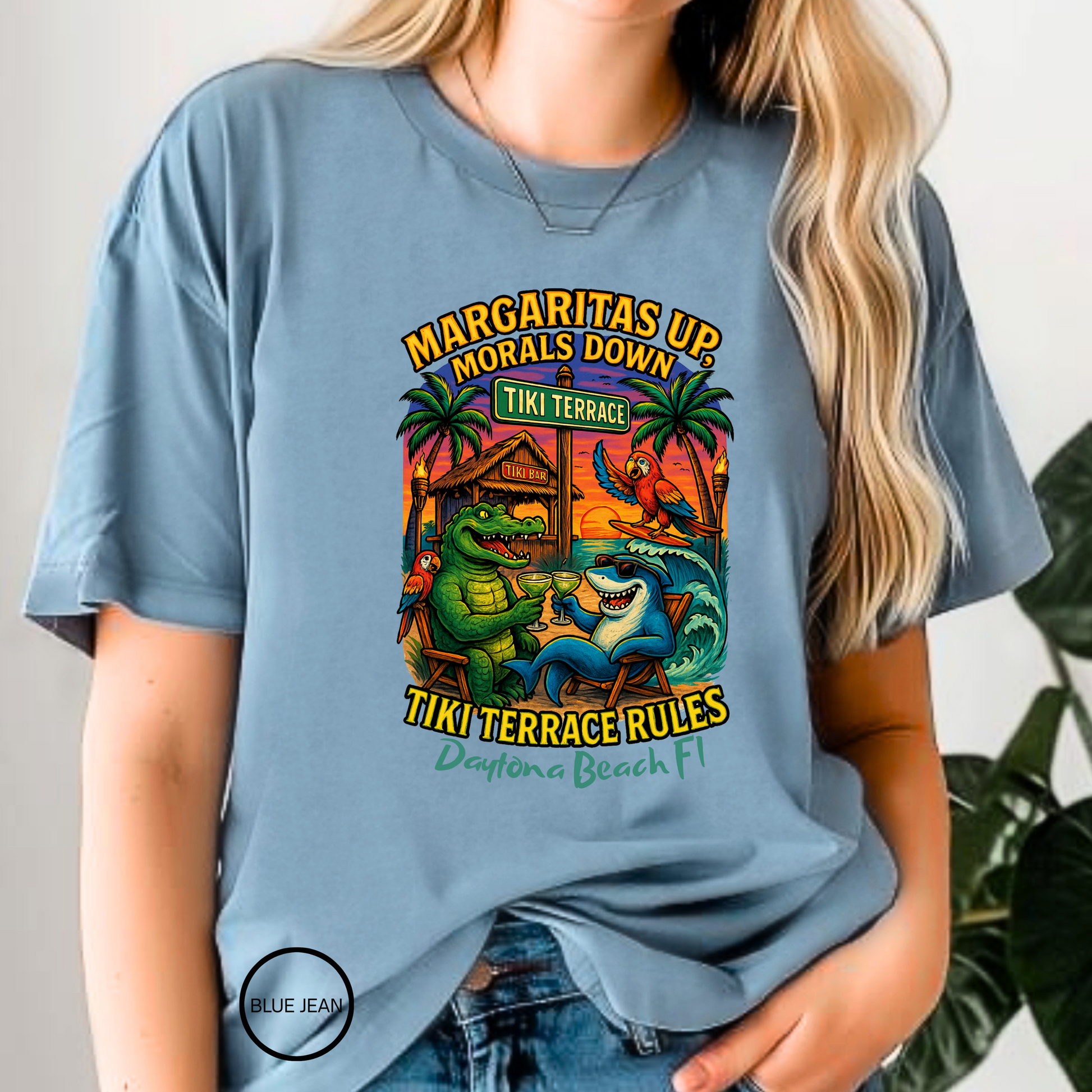 Tiki Terrace  Jimmy Buffet Style T-Shirt