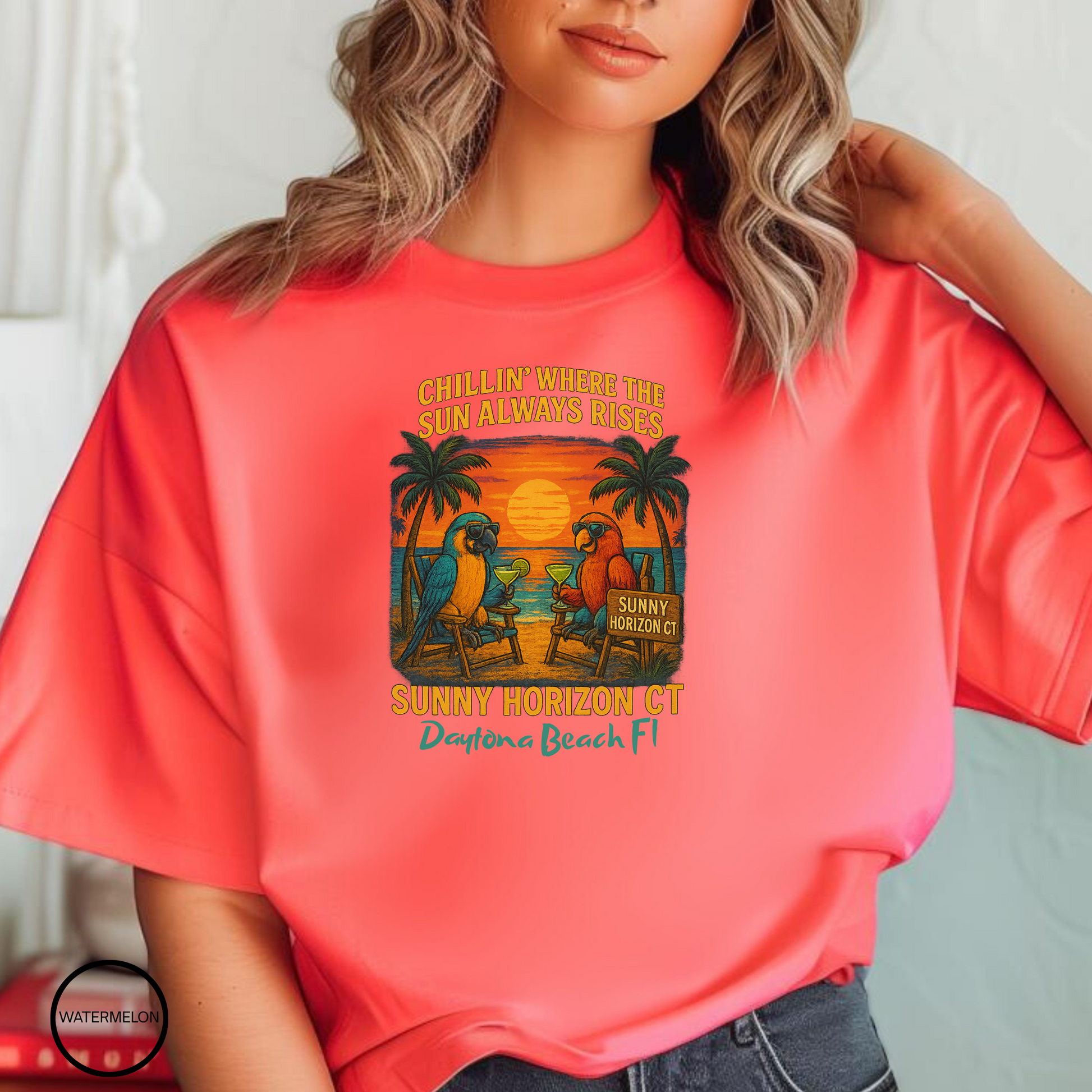 Sunny Horizon Ct  Jimmy Buffet Style T-Shirt