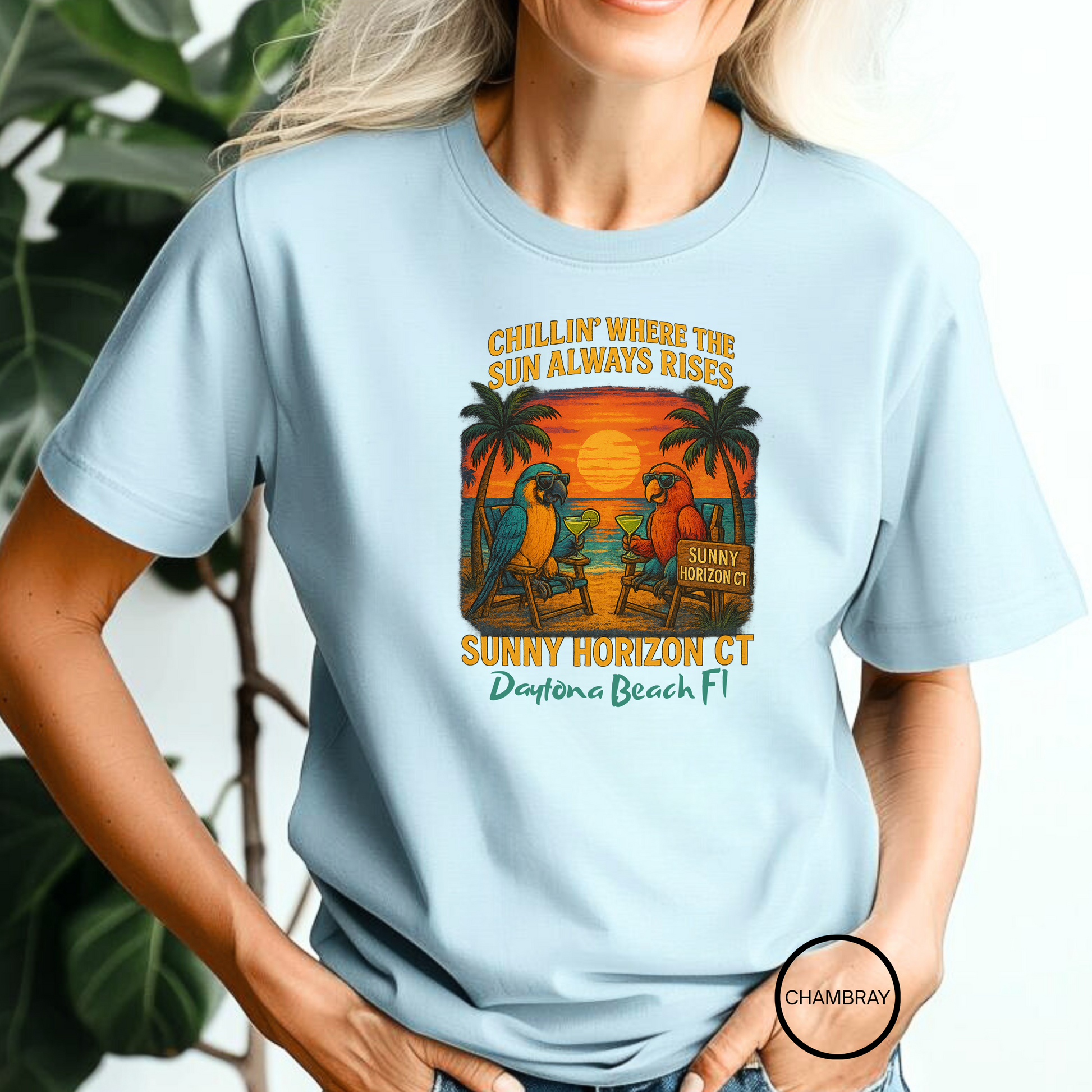 Sunny Horizon Ct  Jimmy Buffet Style T-Shirt