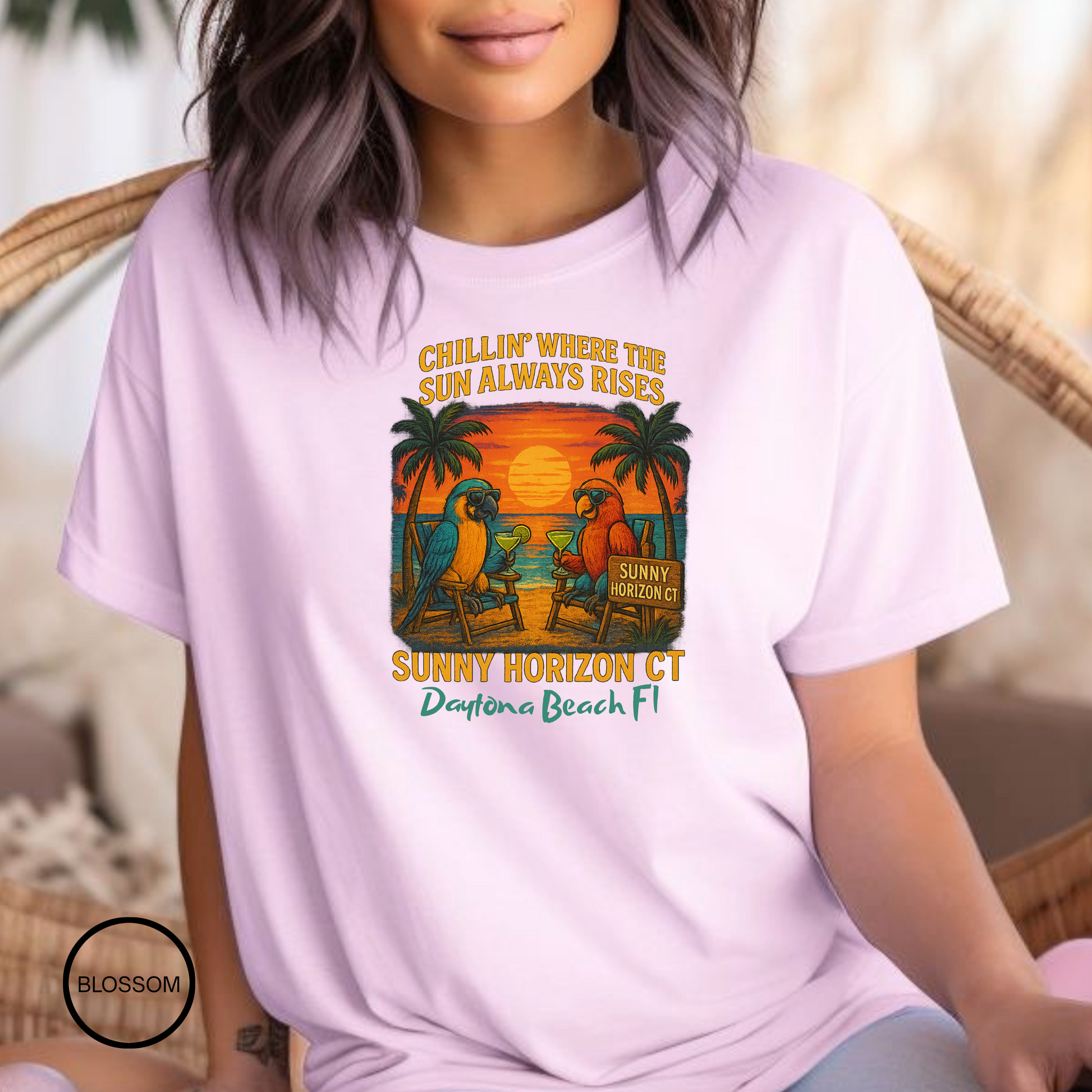 Sunny Horizon Ct  Jimmy Buffet Style T-Shirt