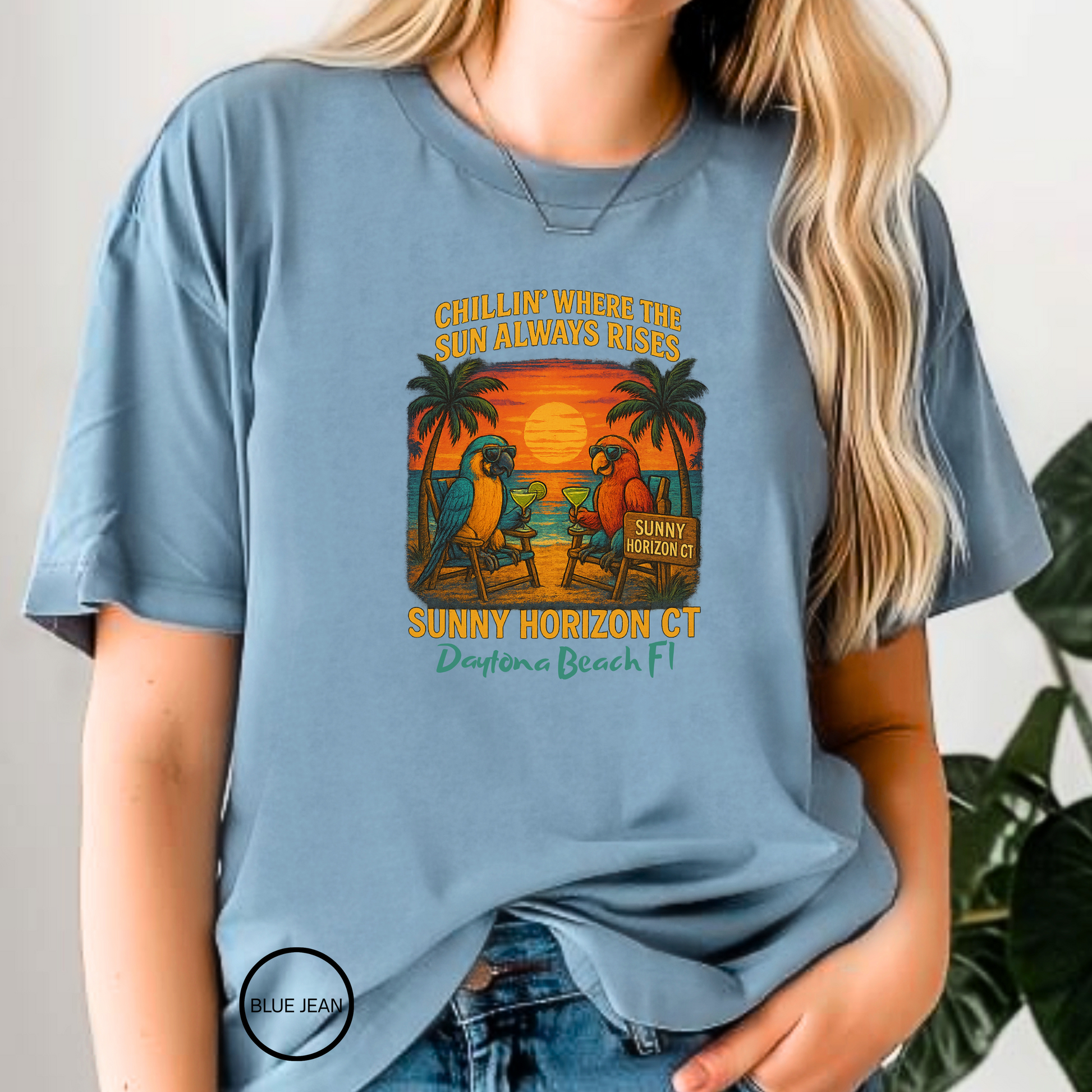 Sunny Horizon Ct  Jimmy Buffet Style T-Shirt