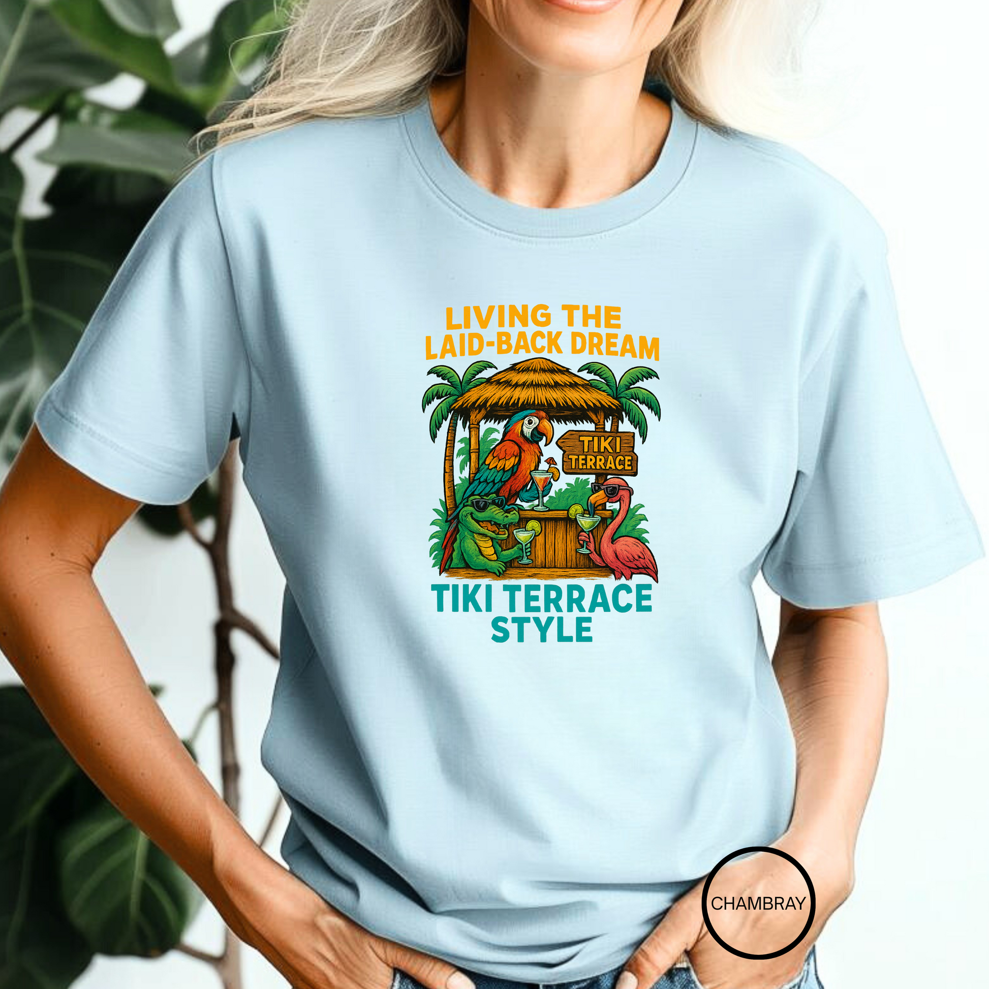 Tiki Terrace  Jimmy Buffet Style T-Shirt