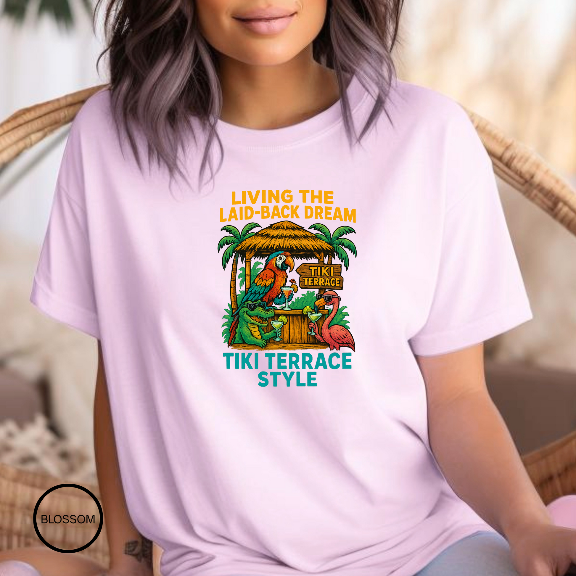 Tiki Terrace  Jimmy Buffet Style T-Shirt
