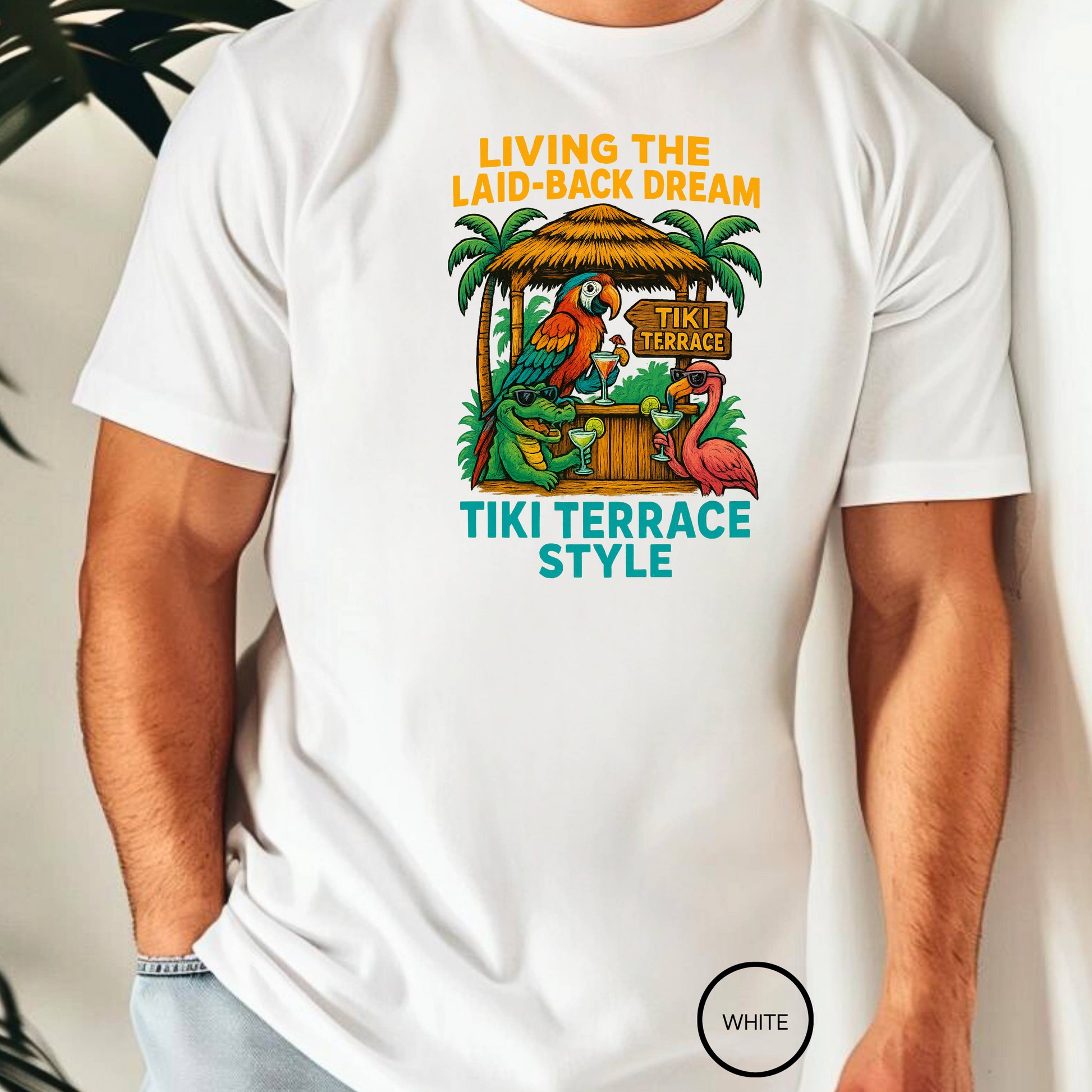 Tiki Terrace  Jimmy Buffet Style T-Shirt