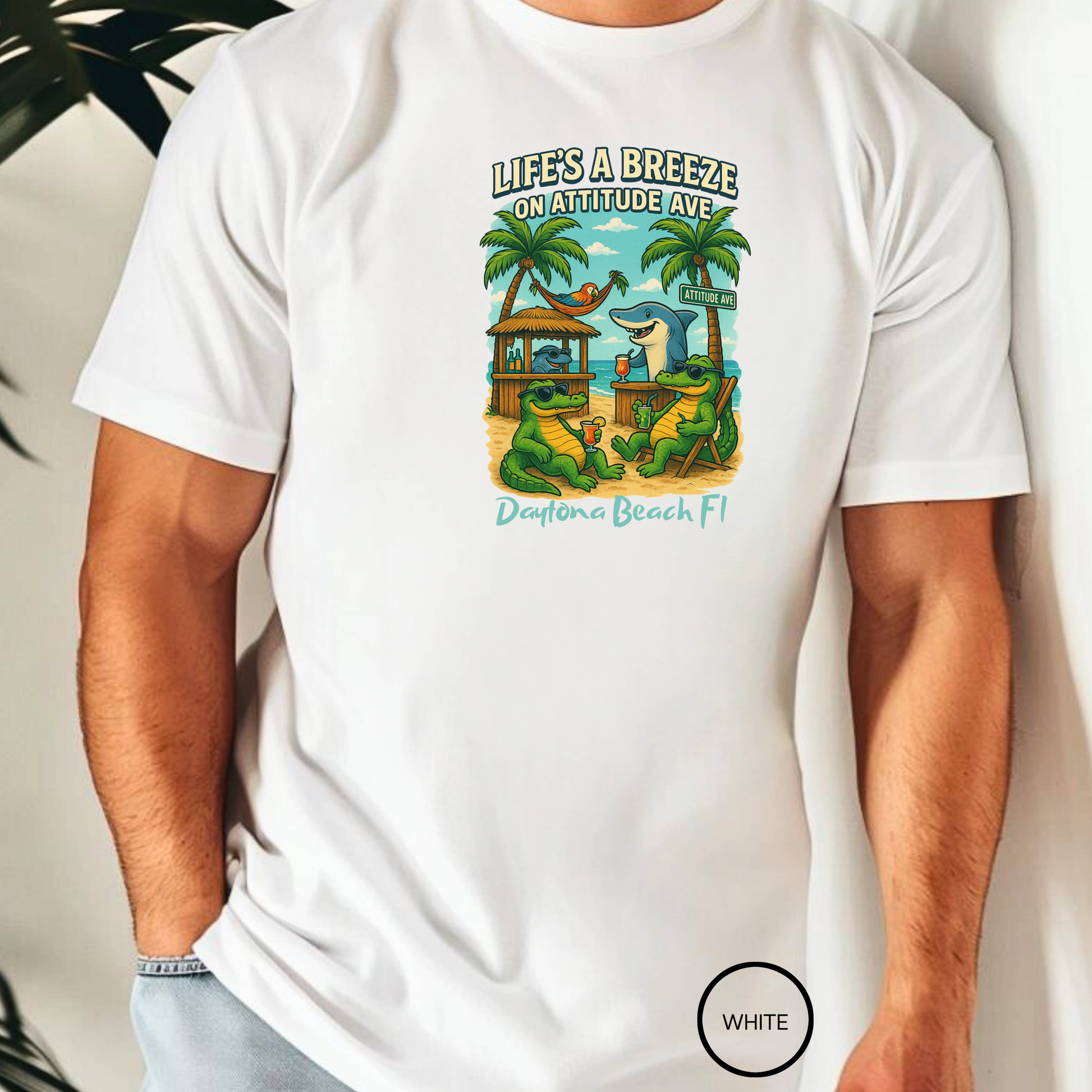 Attitude Ave Jimmy Buffet Style T-Shirt