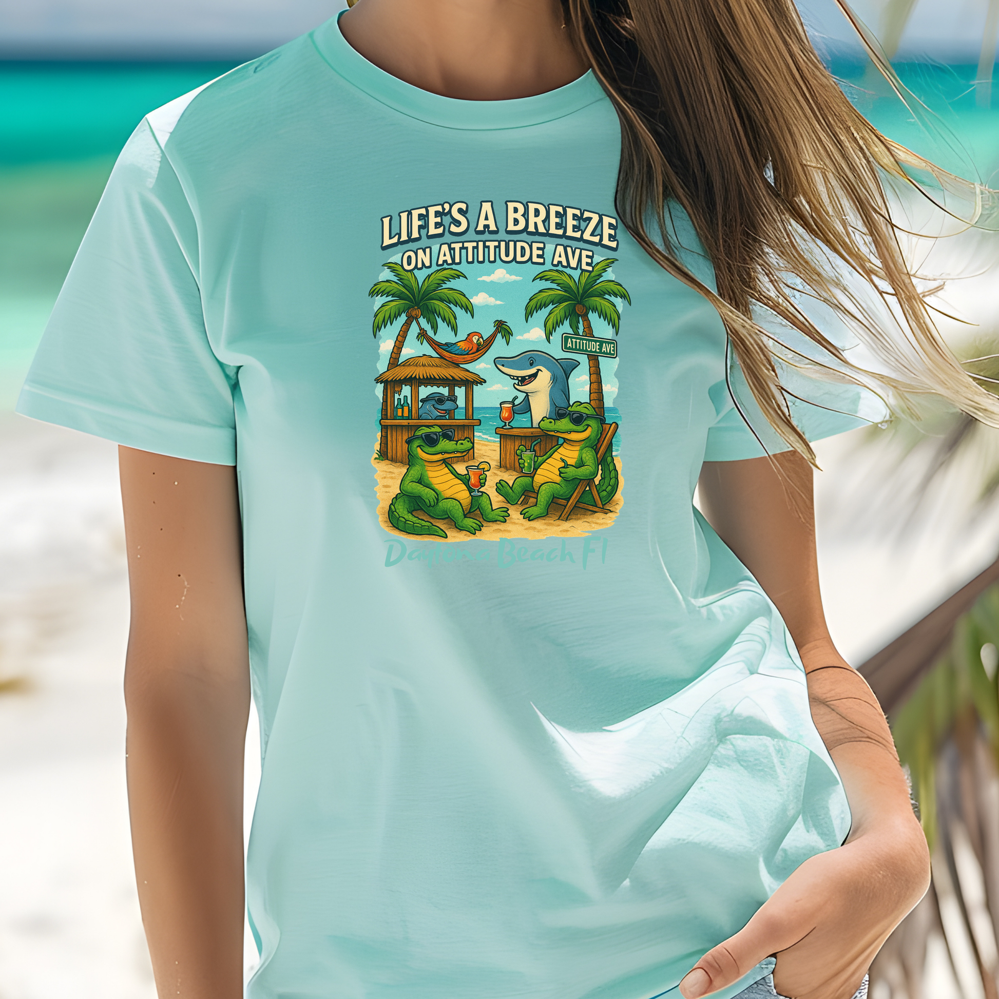 Attitude Ave Jimmy Buffet Style T-Shirt