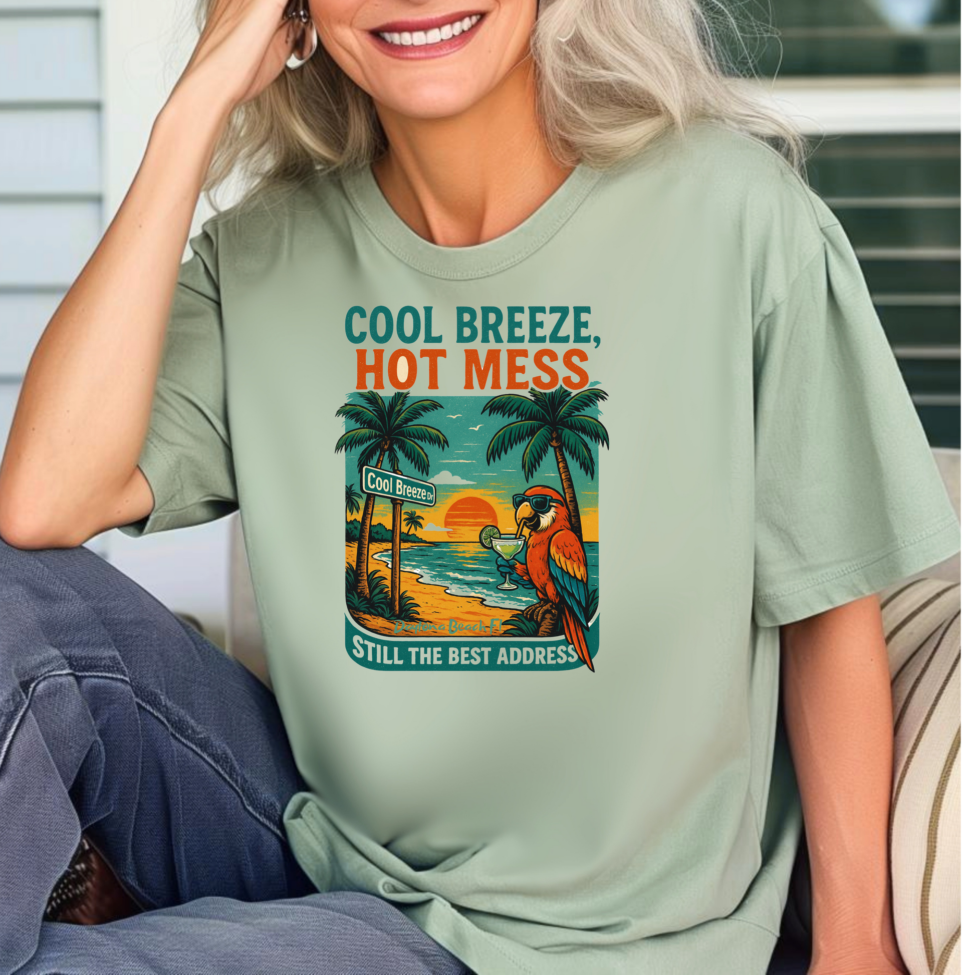 Cool Breeze dr Jimmy Buffet Style T-Shirt