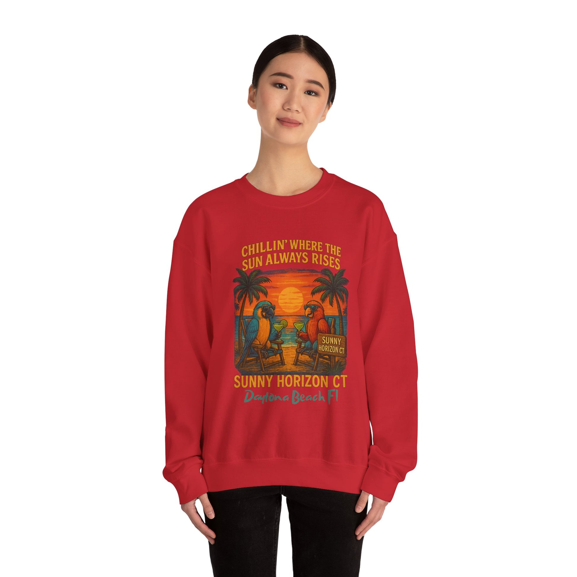 Sunny Horizon ct  Crewneck Sweatshirt - Jimmy Buffet Style