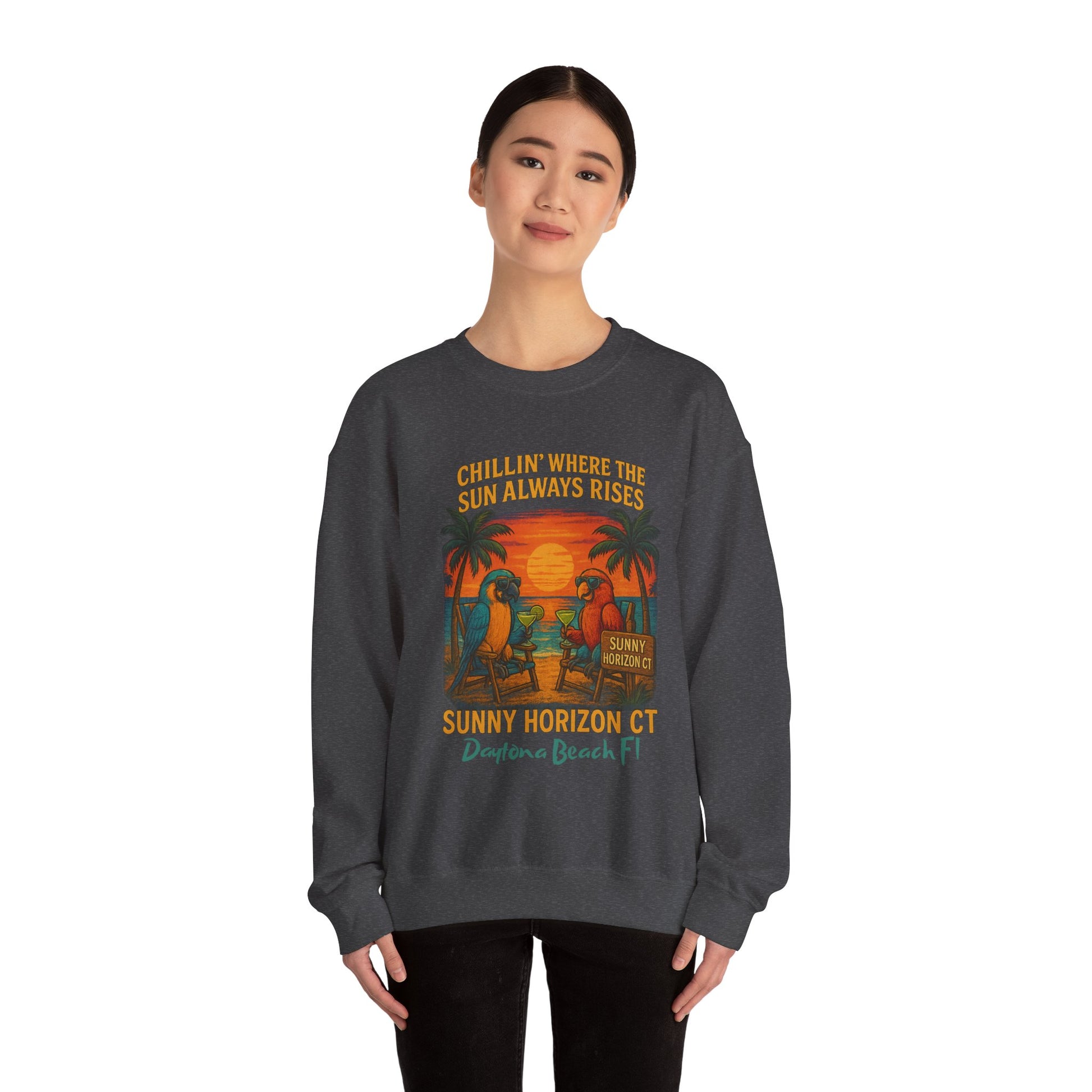 Sunny Horizon ct  Crewneck Sweatshirt - Jimmy Buffet Style
