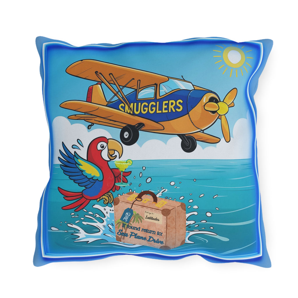 Latitude Margaritaville Tropical Outdoor Pillow for  Sea plane dr gifts latitude House Cushion for Summer Patio Accent Fun Outdoor  Decor