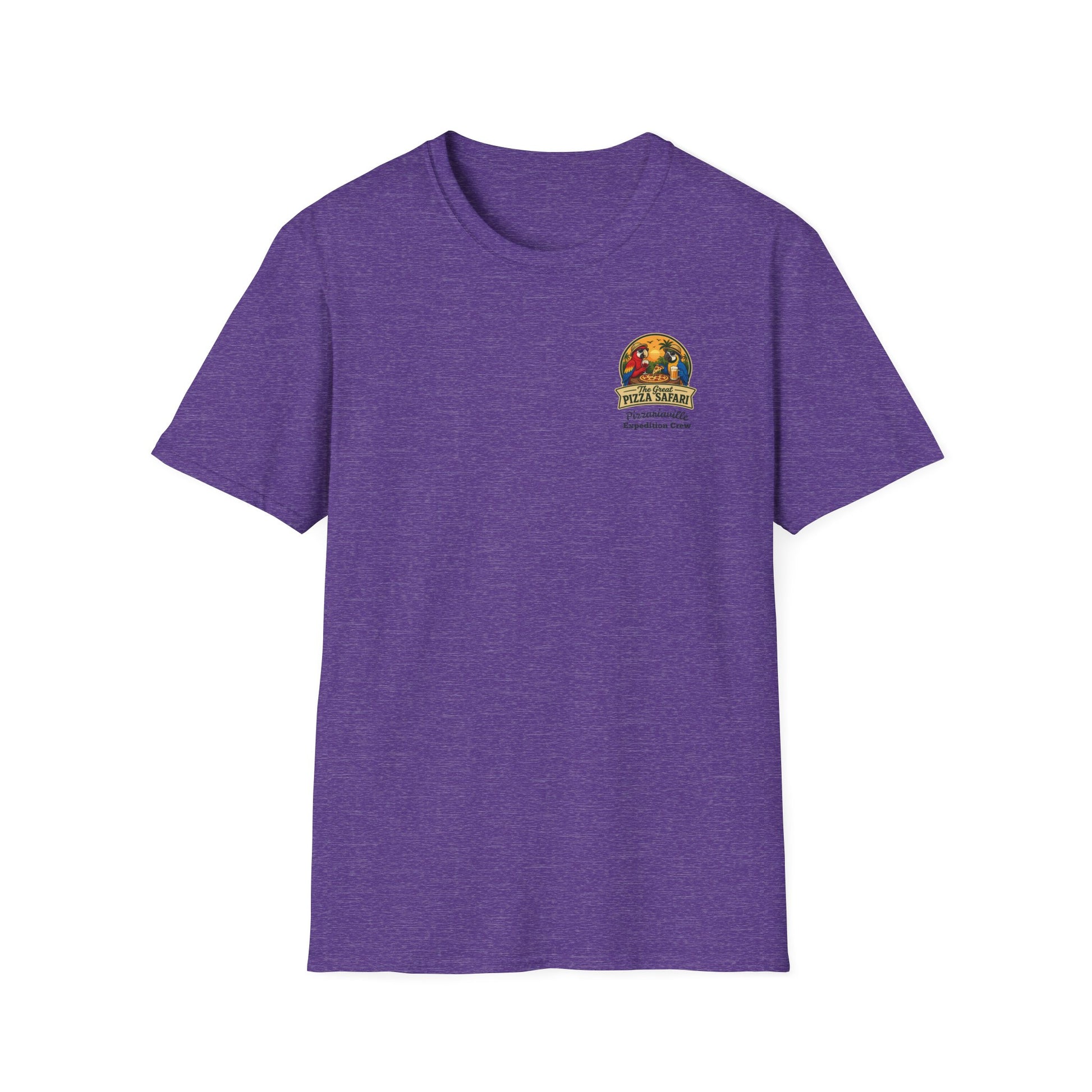 T‑Shirt — "Pizza Safari" Retro Pizzeria Expedition Crew Graphic Tee