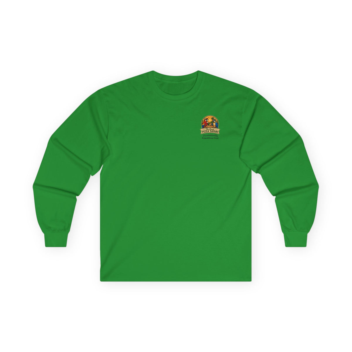Long Sleeve Tee — The Great Pizza Safari Graphic Shirt
