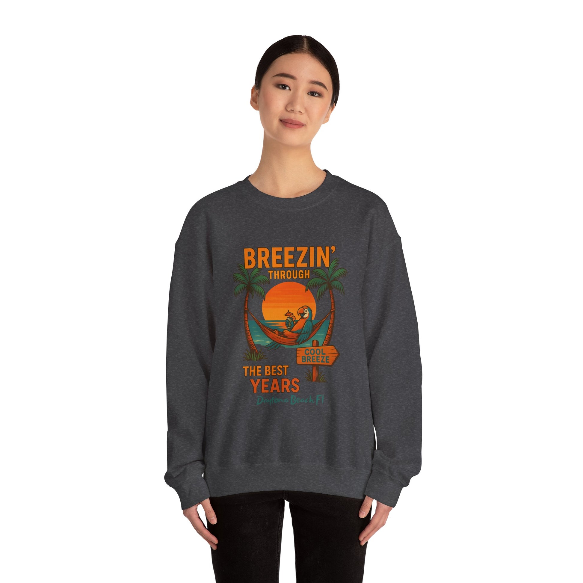 Cool Breeze dr  Crewneck Sweatshirt - Jimmy Buffet Style