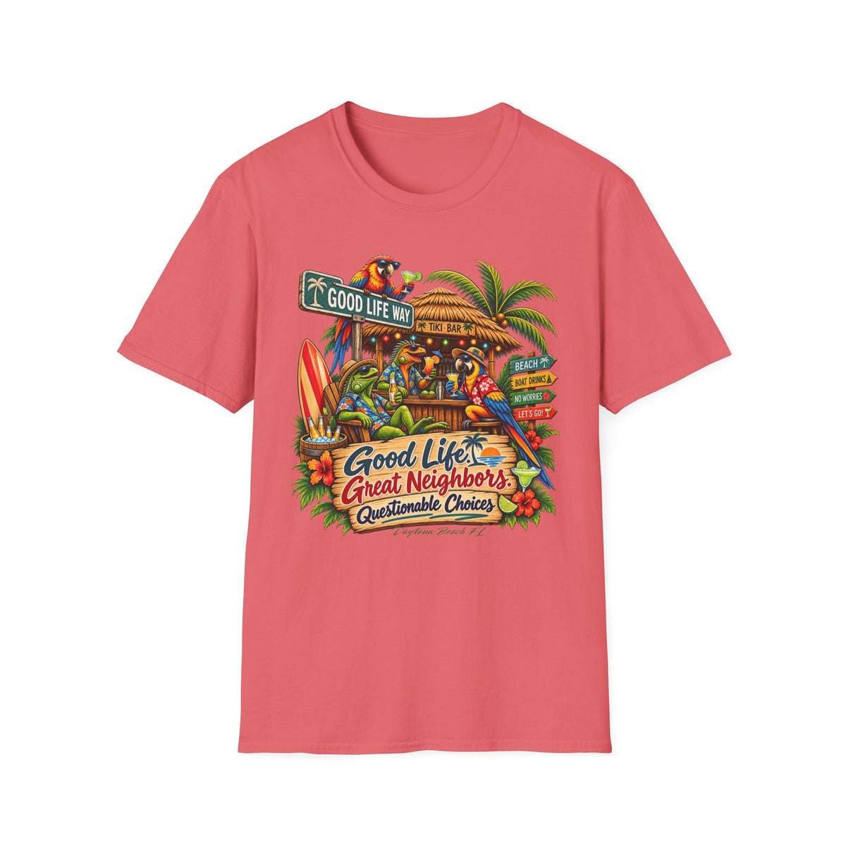 Good Life Way T-Shirt — Tropical Tiki Bar Beach Shirt