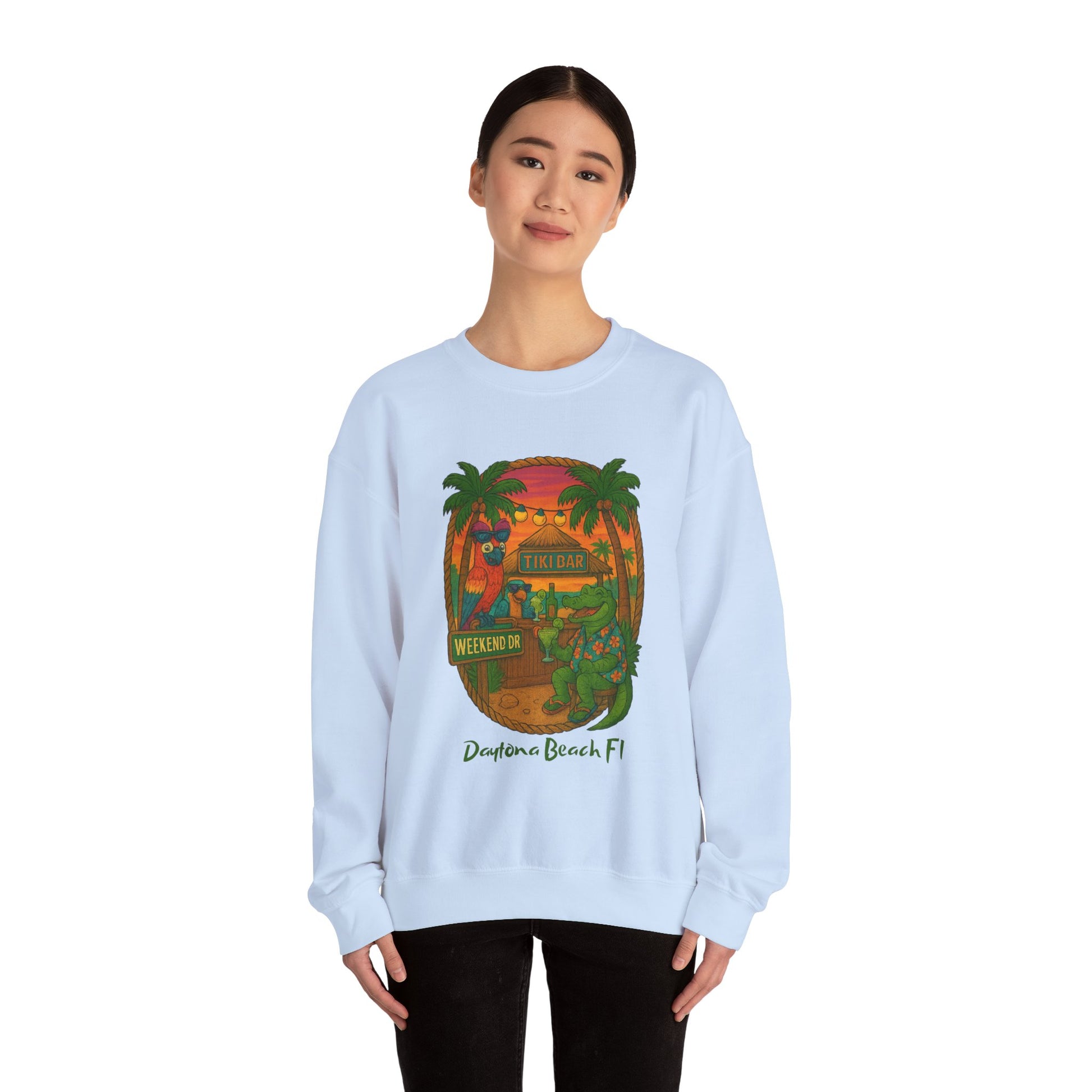 Weekend Dr  Crewneck Sweatshirt - Jimmy Buffet Style