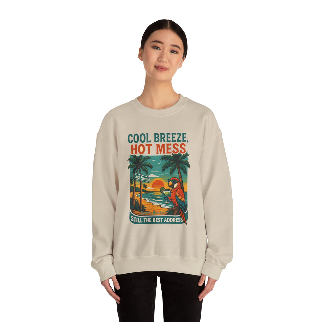 Cool Breeze dr  Crewneck Sweatshirt - Jimmy Buffet Style