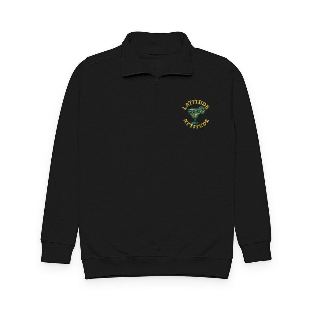 Fleece Pullover with Embroidered Design -