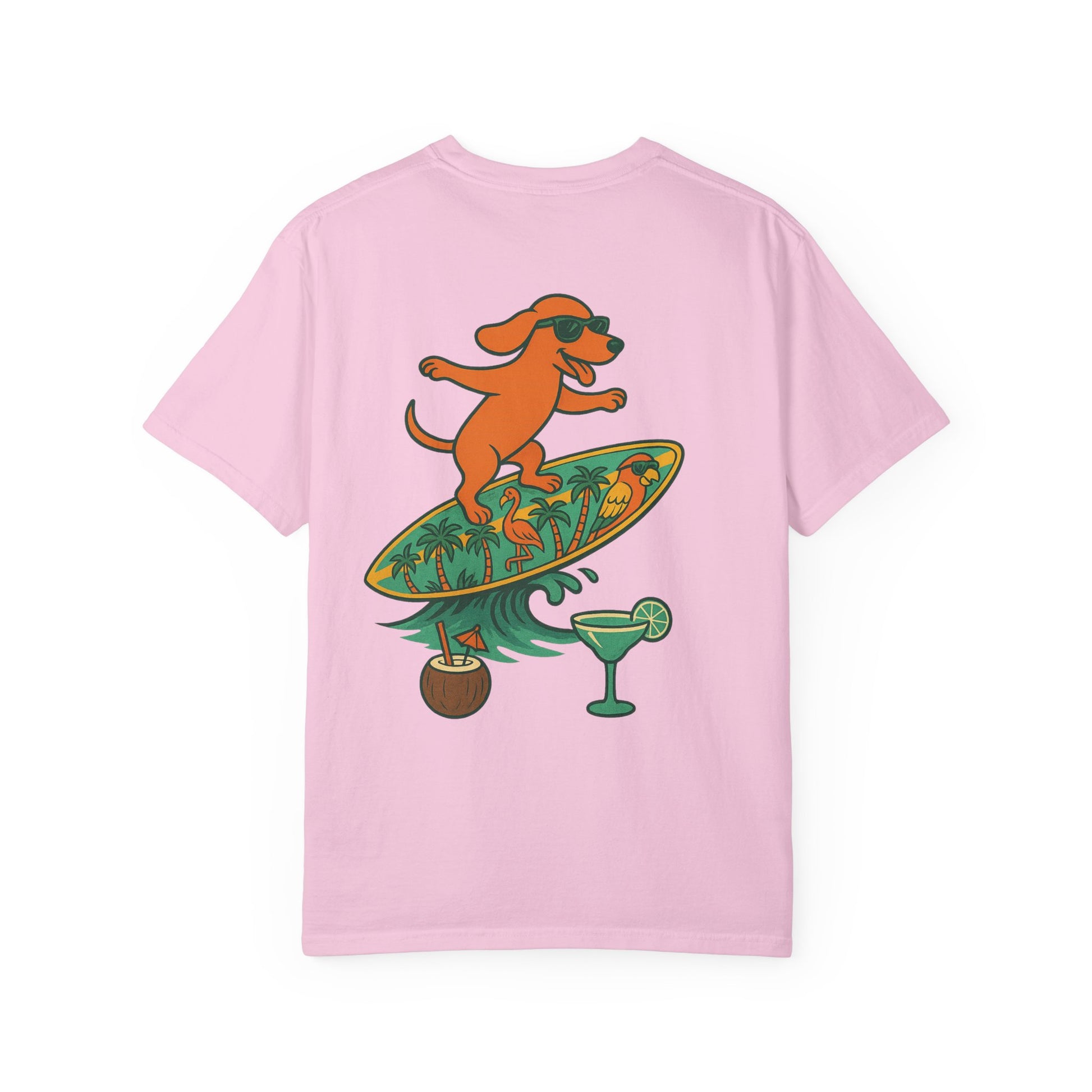 Dachshund Surfing  dog T-Shirt