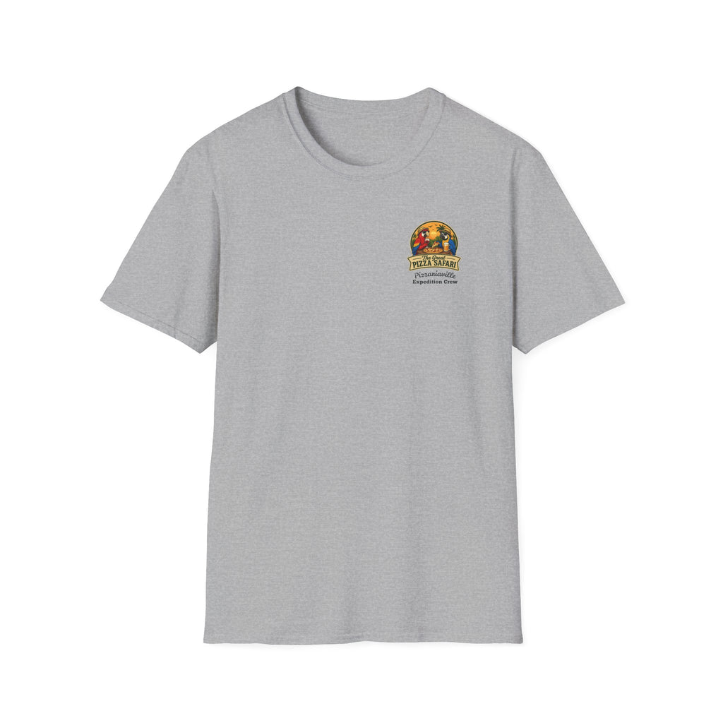 T‑Shirt — "Pizza Safari" Retro Pizzeria Expedition Crew Graphic Tee