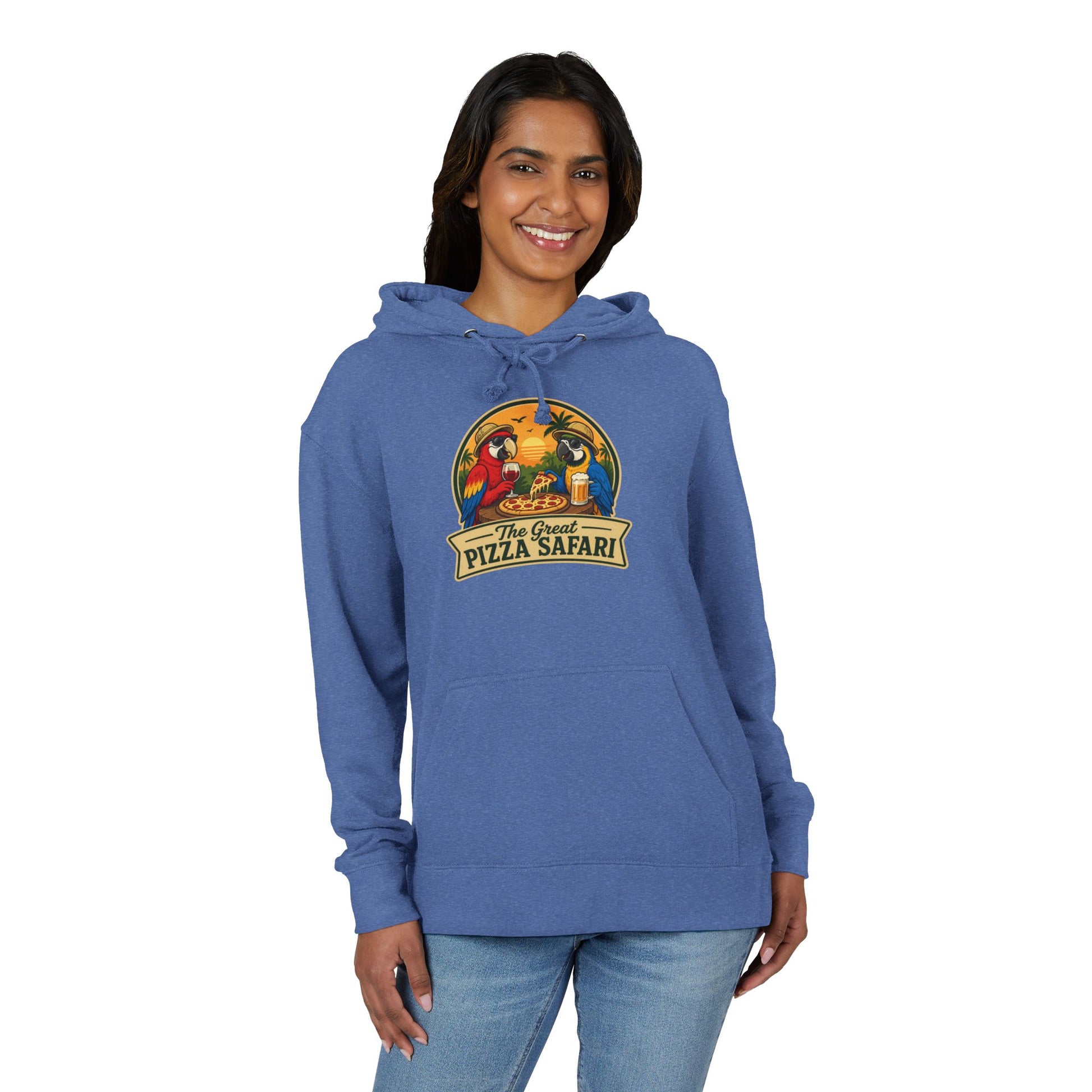 Pizza Safari Hoodie — The Great Pizza Safari Graphic Pullover