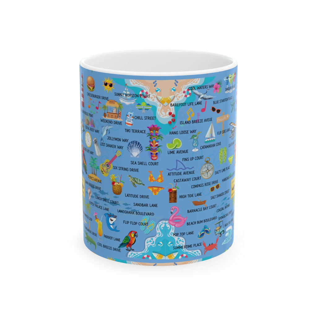 Tropical Vibes Ceramic Mug
