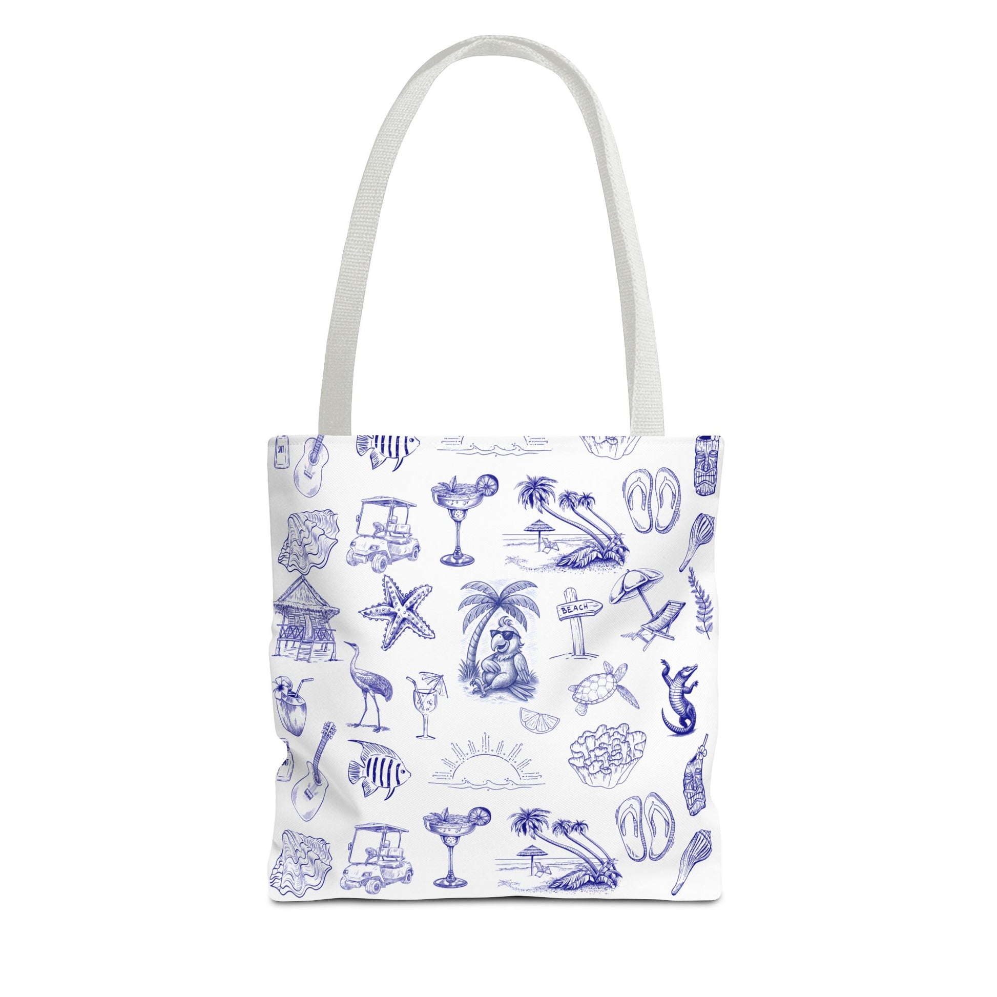 Beach-Themed Tote Bag, Vacation Essentials