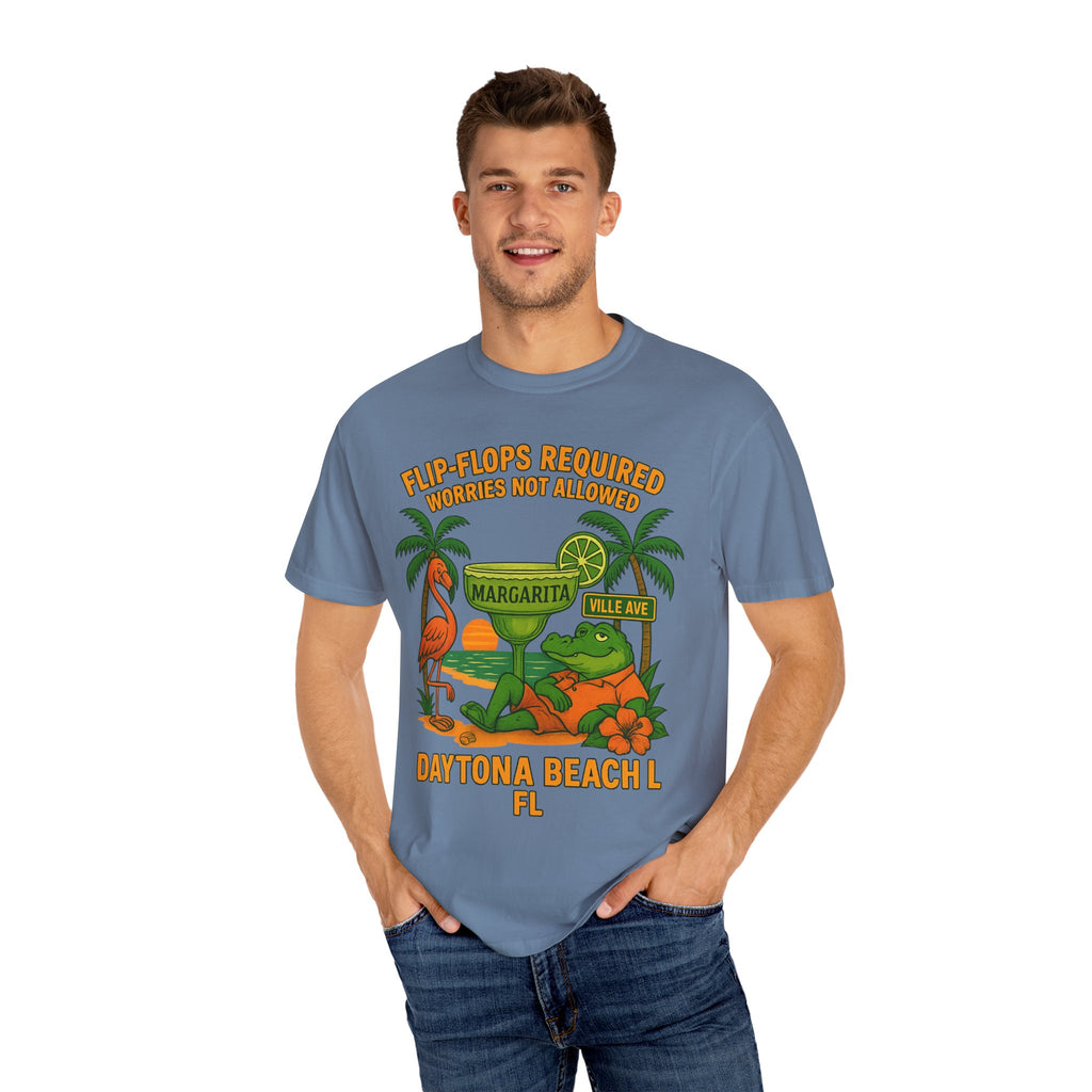 Margaritaville Ave    T-Shirt, Summer Vibes Tee, Beachwear, Vacation Shirt, Funny Graphic Tee, Unisex Casual Wear