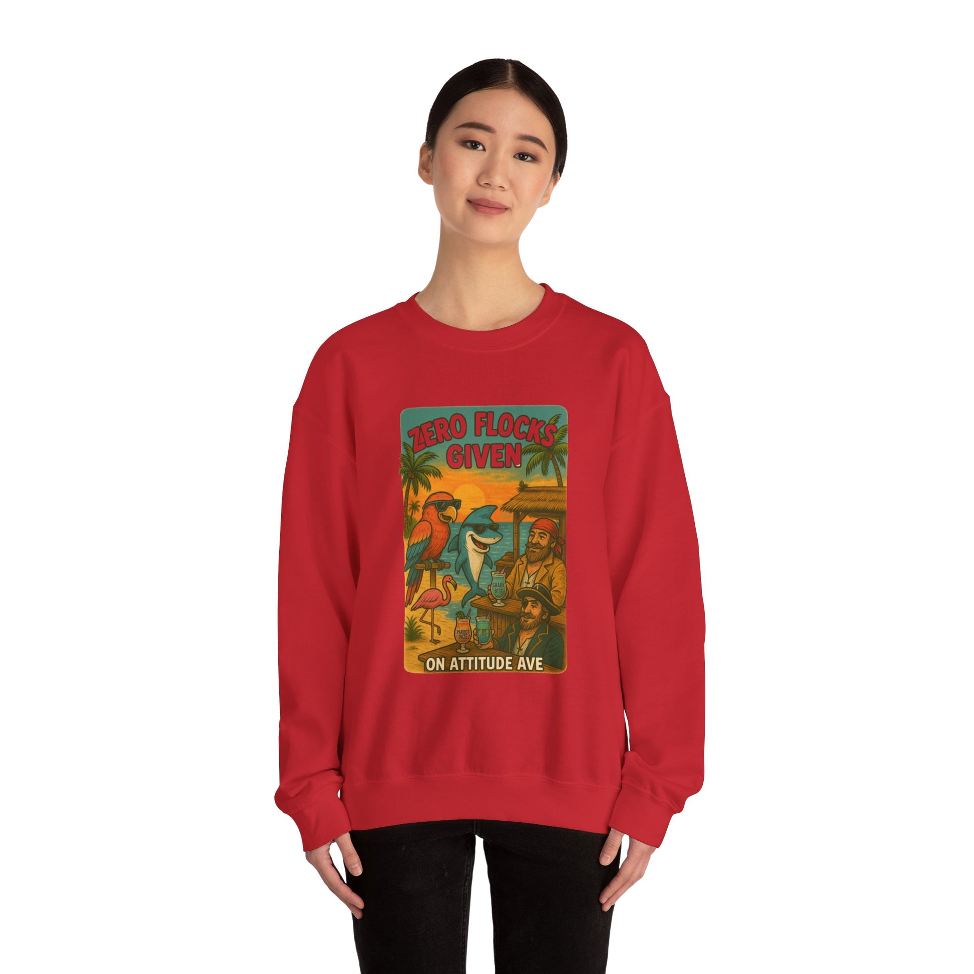 Attitude dr Crewneck Sweatshirt - Jimmy Buffet Style