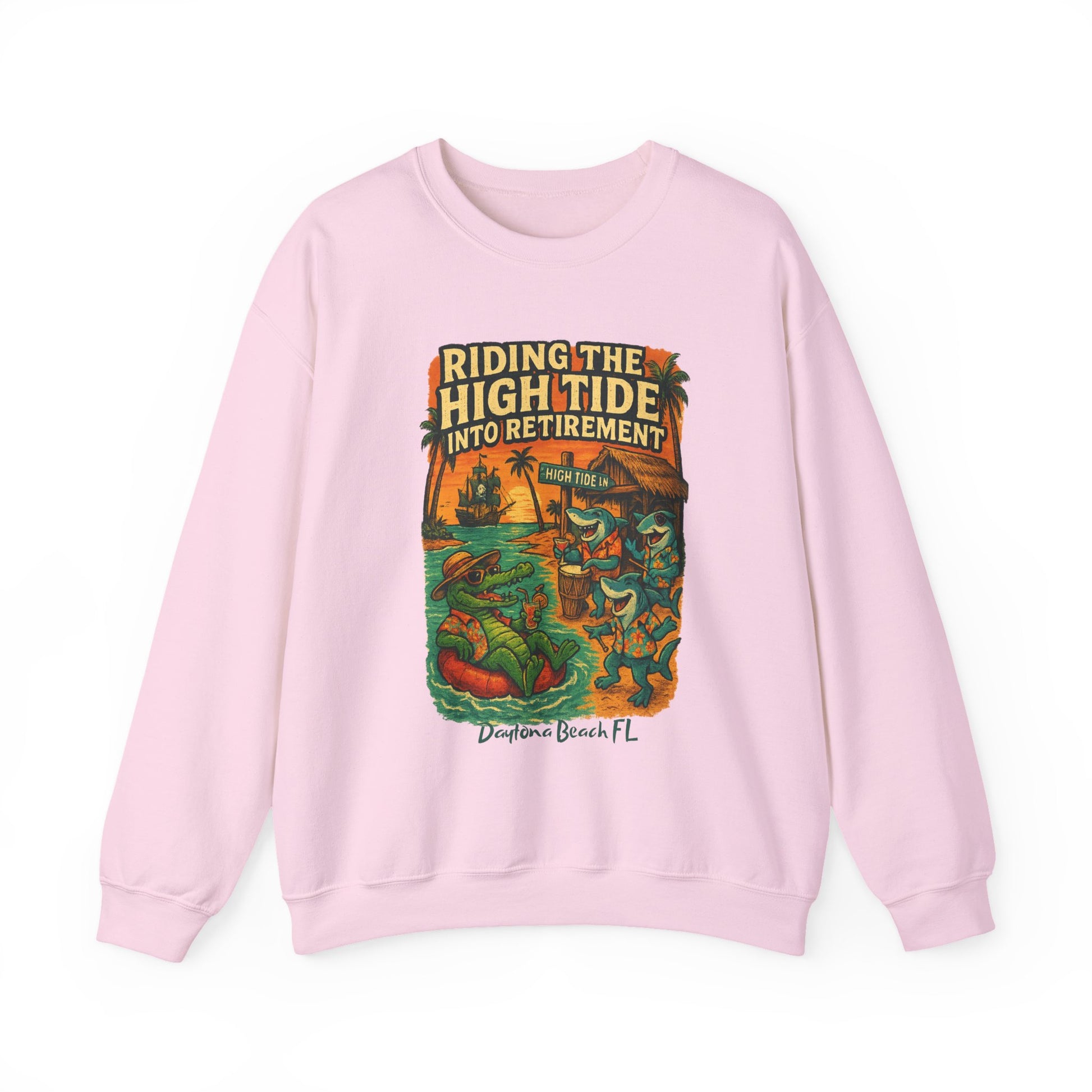 High Tide Ln Crewneck Sweatshirt - Jimmy Buffet Style
