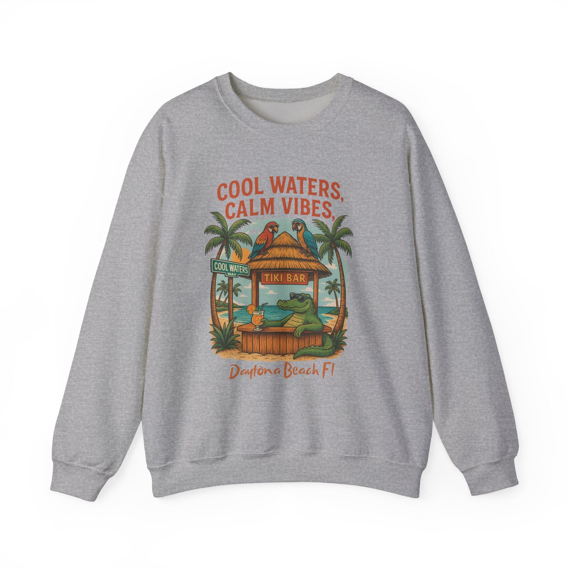 Cool Waters Crewneck Sweatshirt - Jimmy Buffet Style