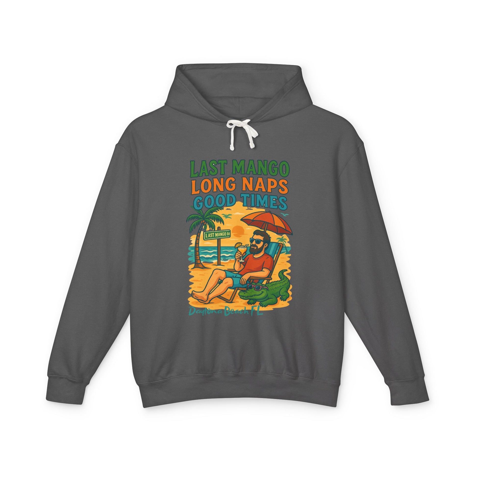 Last Mango dr  Lightweight Comfort Colors Hoodie - Jimmy Buffet Style