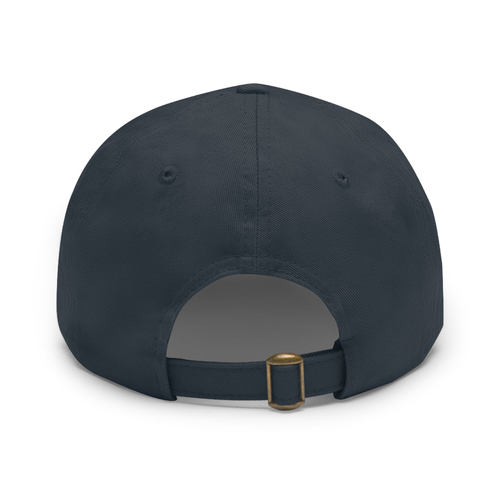 Dad Hat — Pizza Safari Expedition Crew Leather Patch
