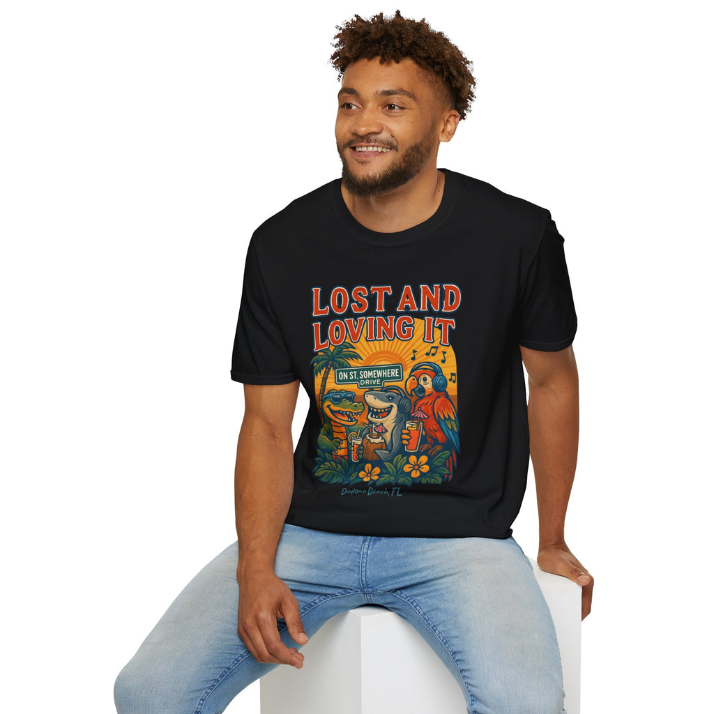 St Somewhere st Ring spun cotton T-Shirt — '