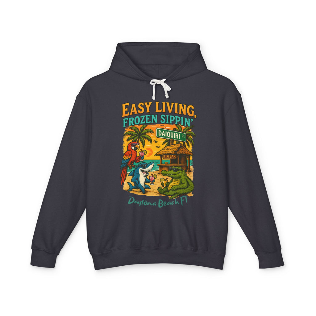Daquiri Place  Lightweight Comfort Colors Hoodie - Jimmy Buffet Style