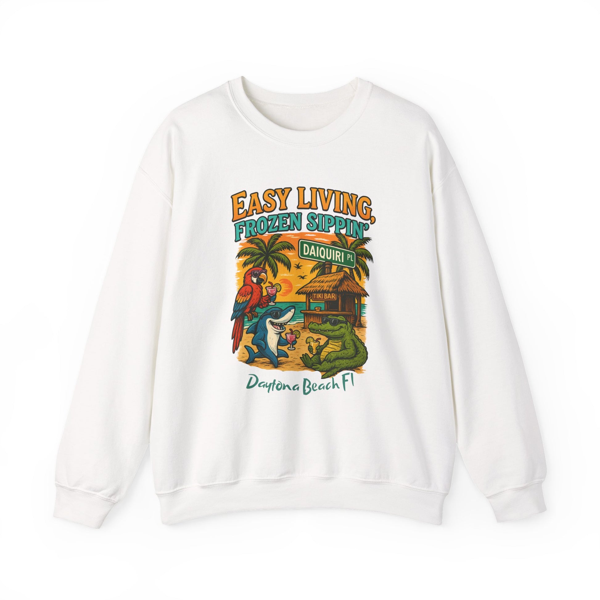 Daquiri Place  Crewneck Sweatshirt - Jimmy Buffet Style